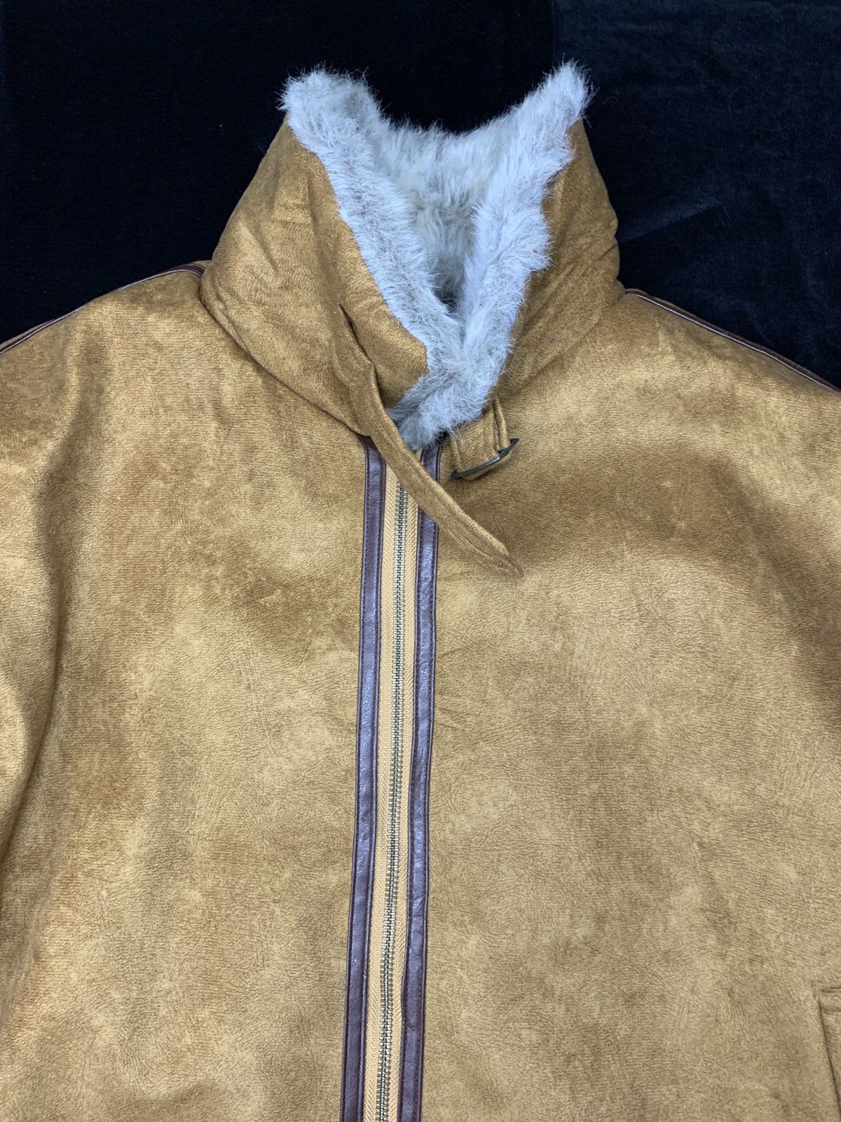 Japanese Brand RARE ‼️ Faux Fur Sherpa Lined Coat Jacket Size US M / EU 48-50 / 2 - 4 Thumbnail