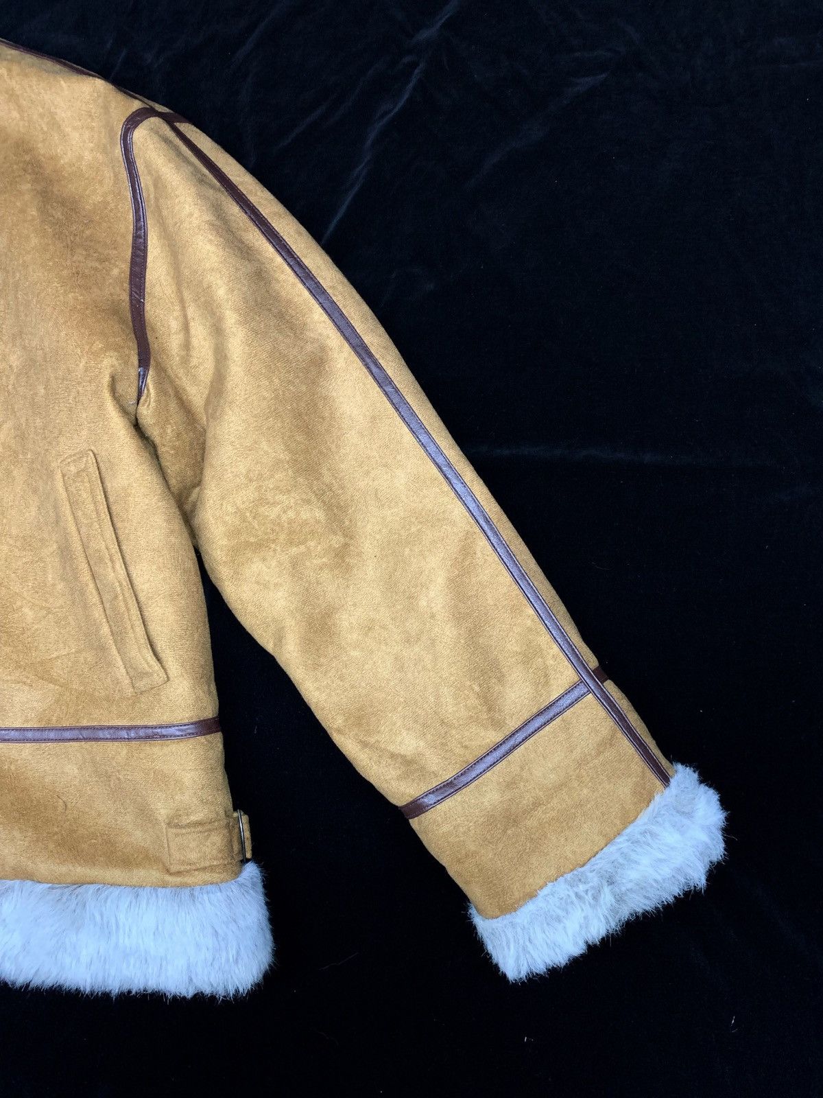 Japanese Brand RARE ‼️ Faux Fur Sherpa Lined Coat Jacket Size US M / EU 48-50 / 2 - 2 Thumbnail