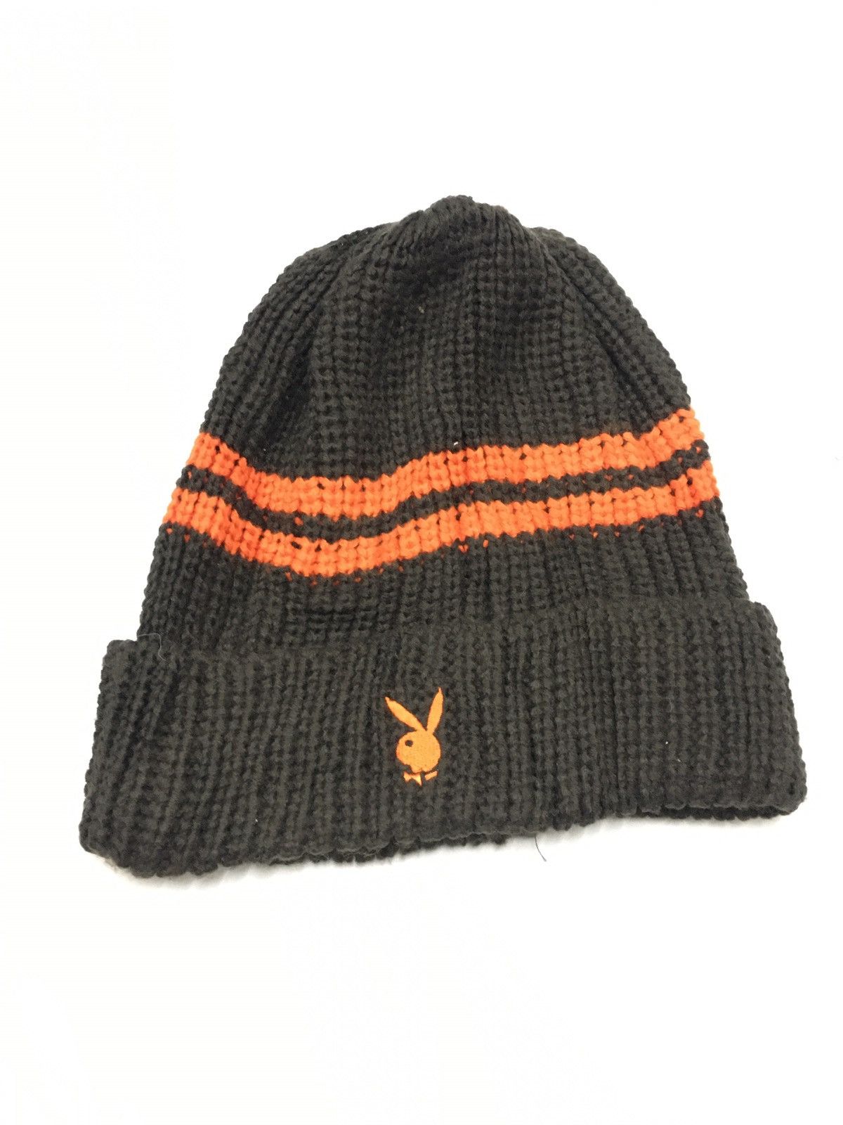 Japanese Brand × Playboy Playboy Stripe Beanie Size ONE SIZE - 1 Thumbnail