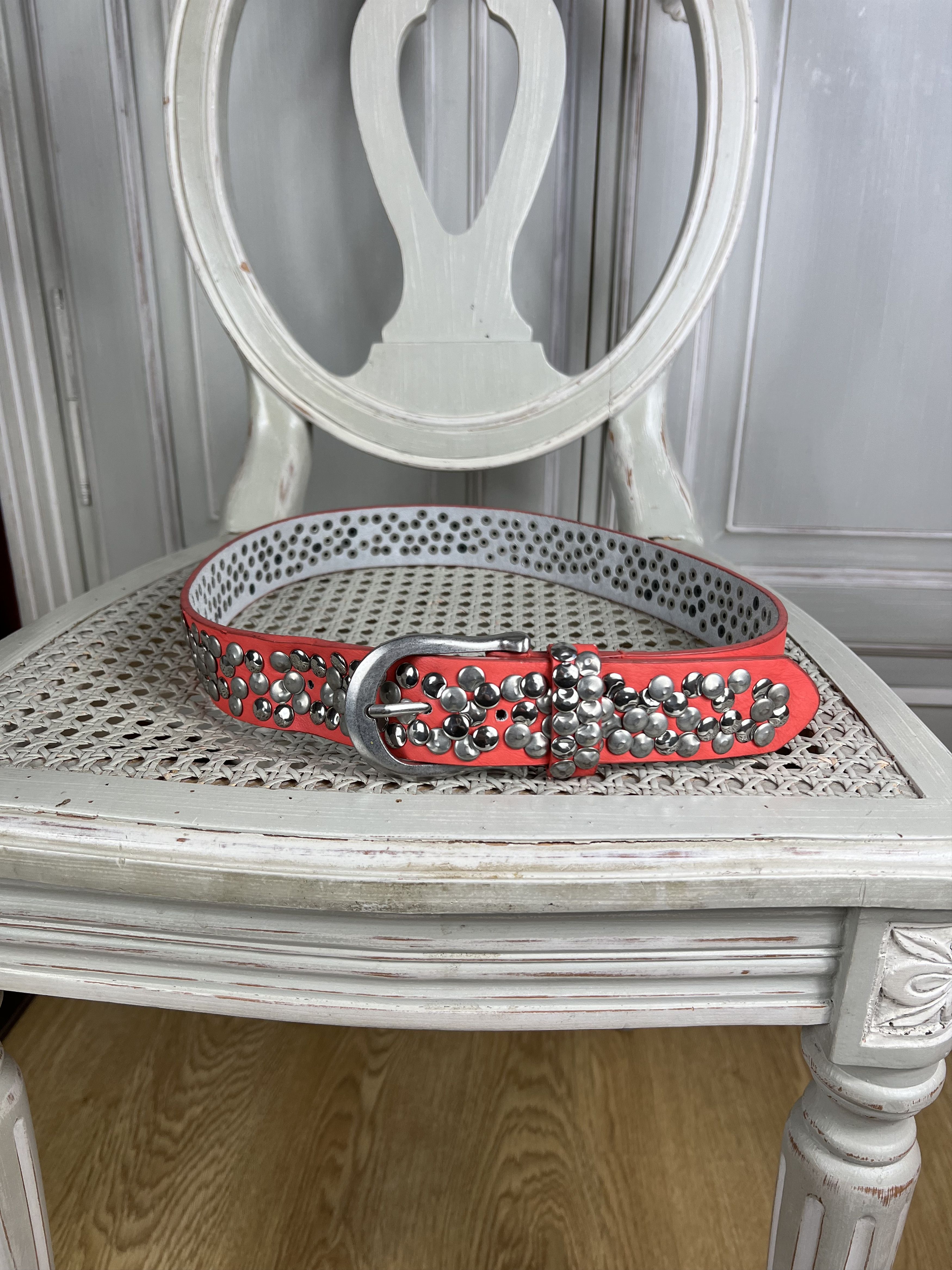Japanese Brand × Vintage VINTAGE RHINESTONES BELT BB SIMON STYLE Size ONE SIZE - 1 Thumbnail