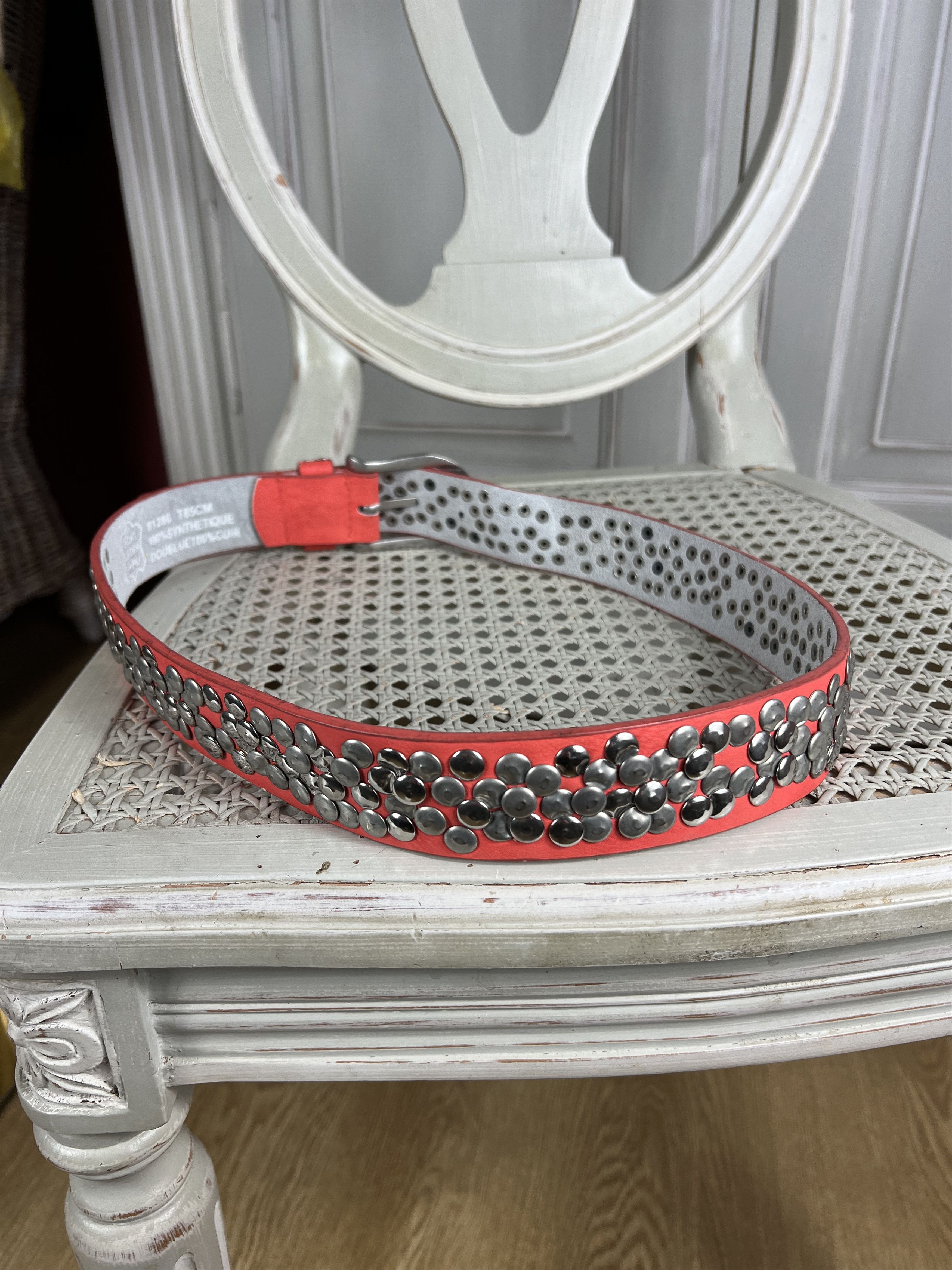 Japanese Brand × Vintage VINTAGE RHINESTONES BELT BB SIMON STYLE Size ONE SIZE - 4 Thumbnail