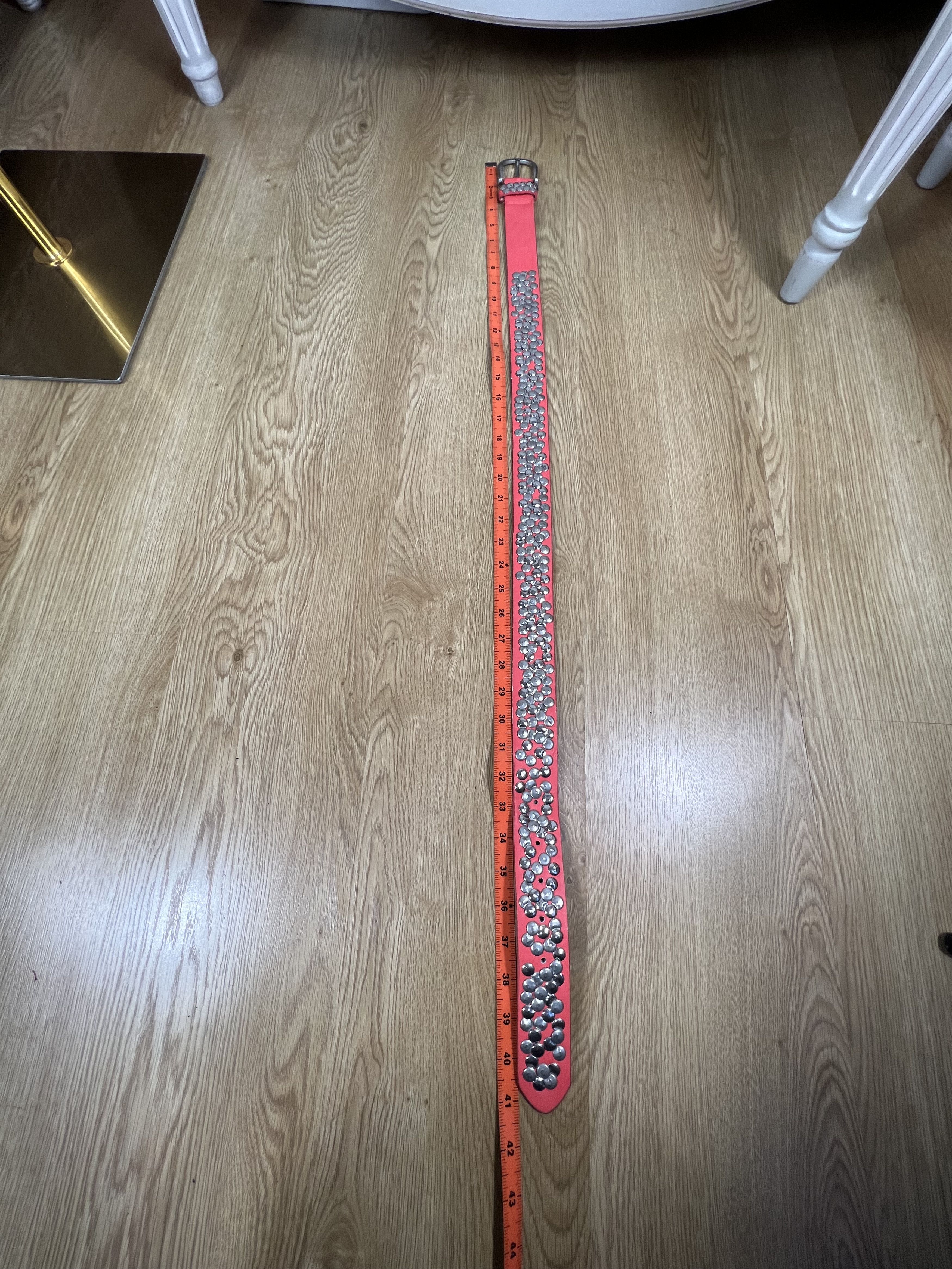 Japanese Brand × Vintage VINTAGE RHINESTONES BELT BB SIMON STYLE Size ONE SIZE - 6 Thumbnail