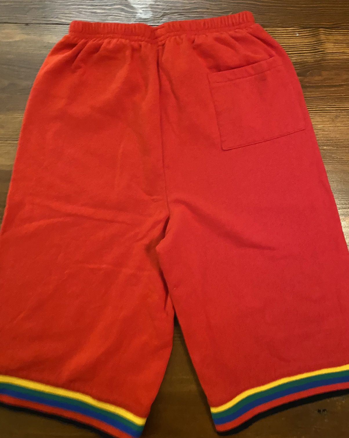 Vintage Vintage 80’s Thin Long Sweat Shorts Size US 32 / EU 48 - 5 Thumbnail