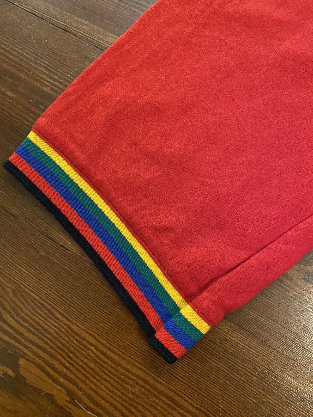 Vintage Vintage 80’s Thin Long Sweat Shorts Size US 32 / EU 48 - 3 Thumbnail