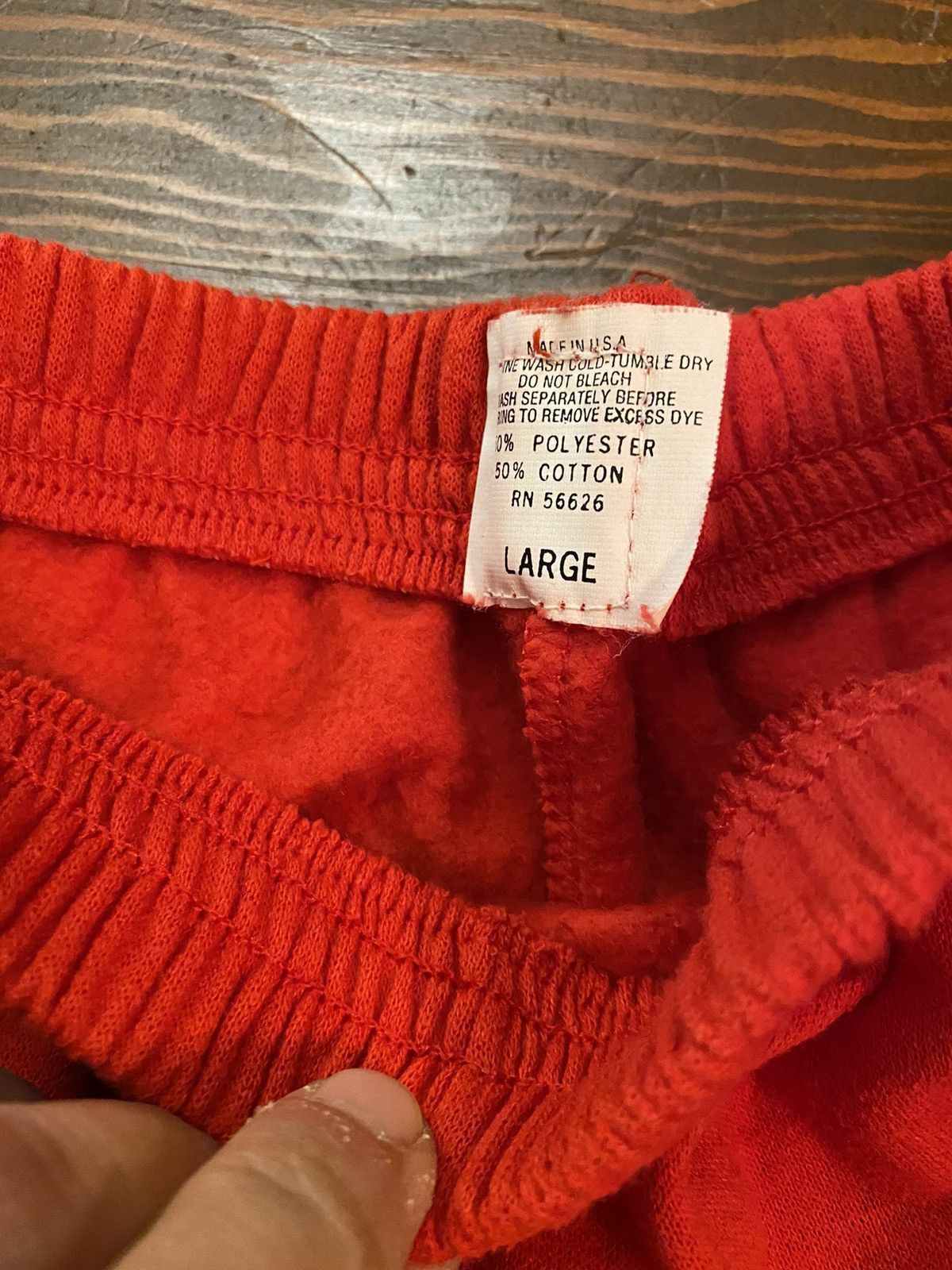 Vintage Vintage 80’s Thin Long Sweat Shorts Size US 32 / EU 48 - 4 Thumbnail