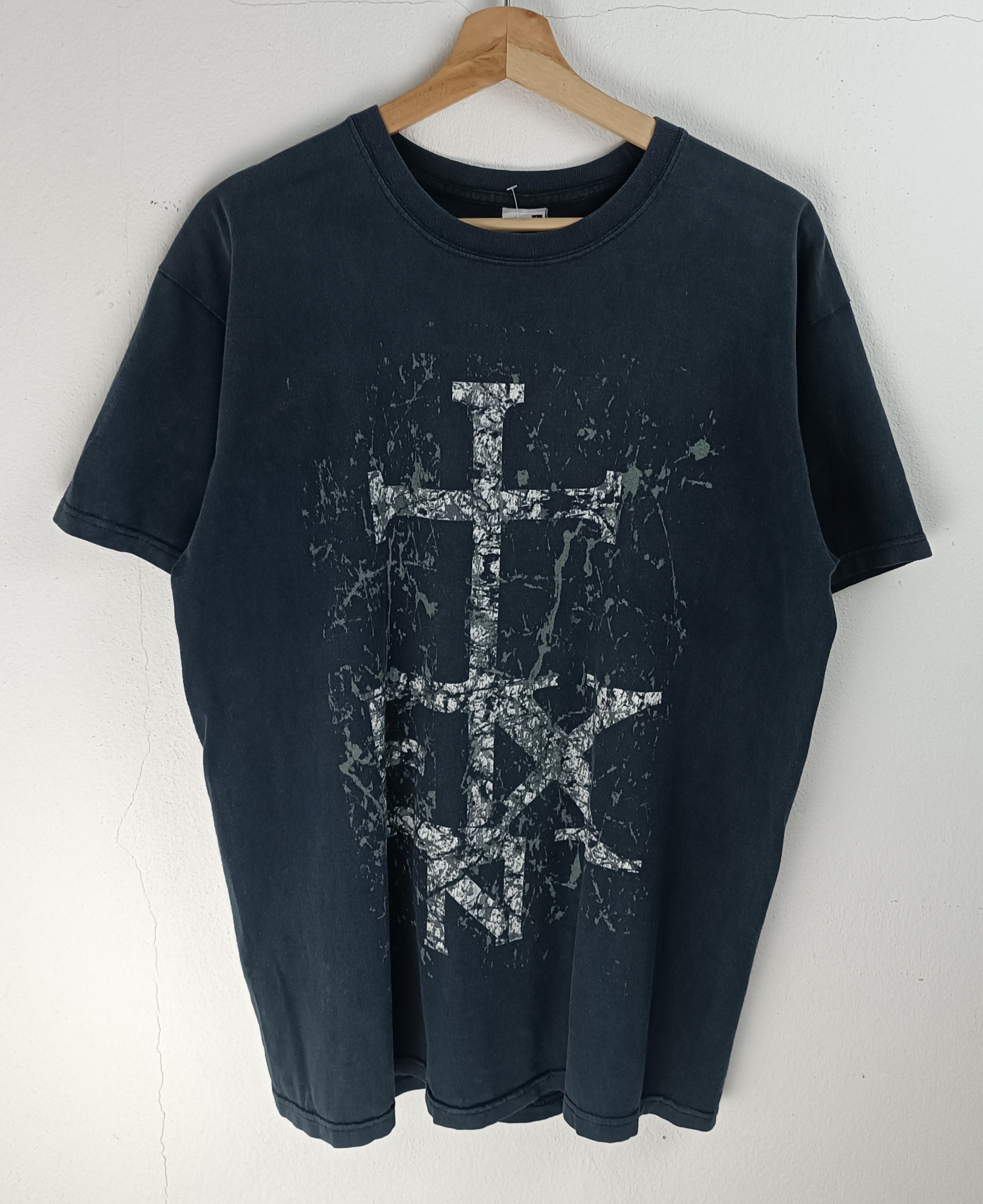 Band Tees VINTAGE IN EXTREMO (rammstein blind guardian faun) Size US L / EU 52-54 / 3 - 4 Thumbnail