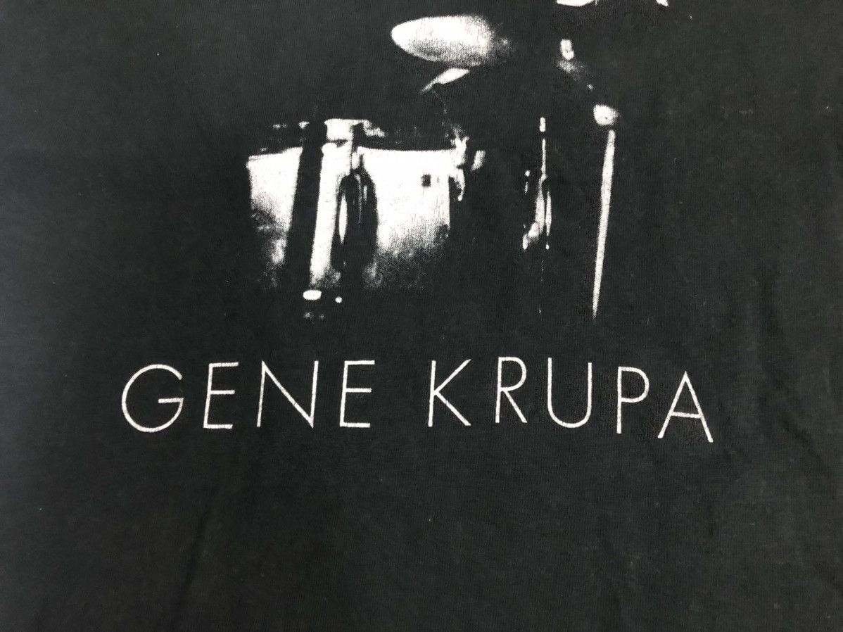 Band Tees × Vintage Vintage 90s Gene Krupa American Drummer Krupa and Rich Size US XL / EU 56 / 4 - 4 Thumbnail