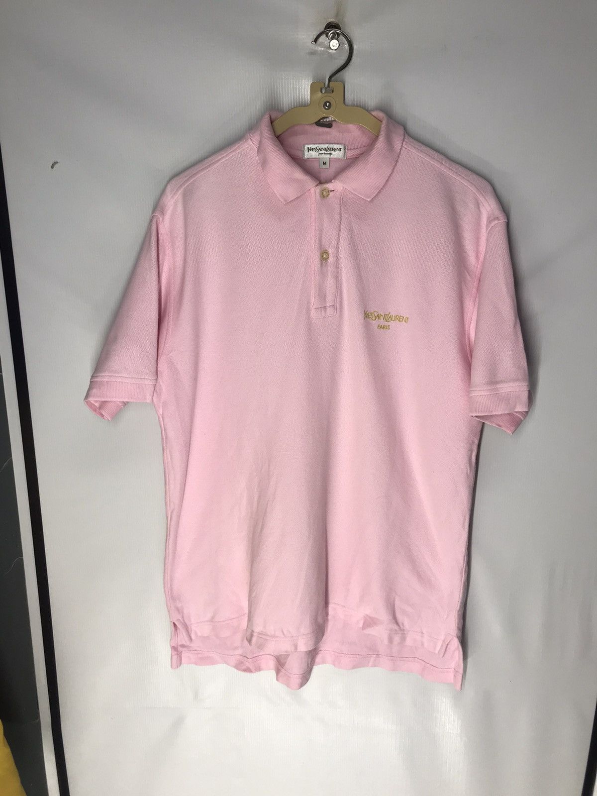 Designer × Yves Saint Laurent Yves Saint Laurent Pour Homme Polos Tee Size US M / EU 48-50 / 2 - 7 Thumbnail
