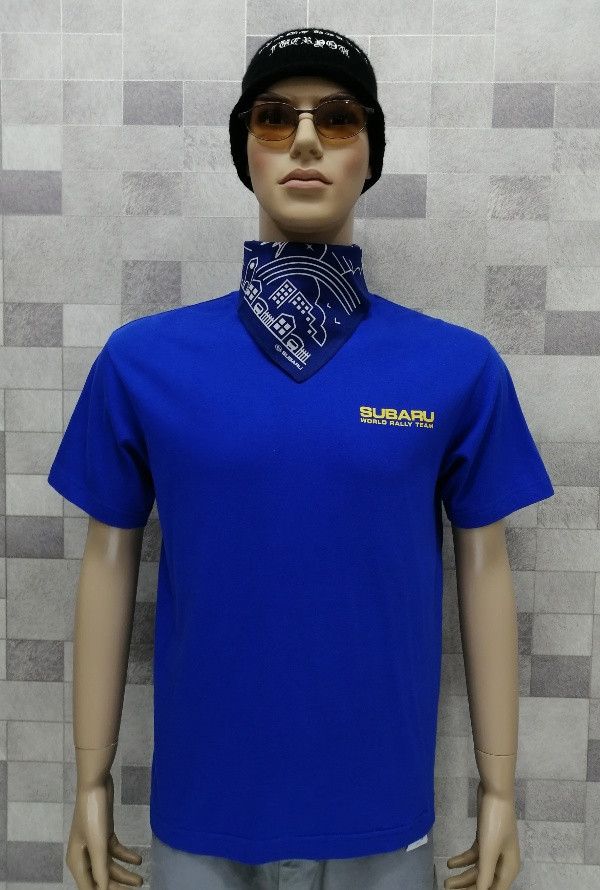 Japanese Brand WRX SUBARU World Rally Team Big Logo T-Shirt Size US M / EU 48-50 / 2 - 2 Thumbnail