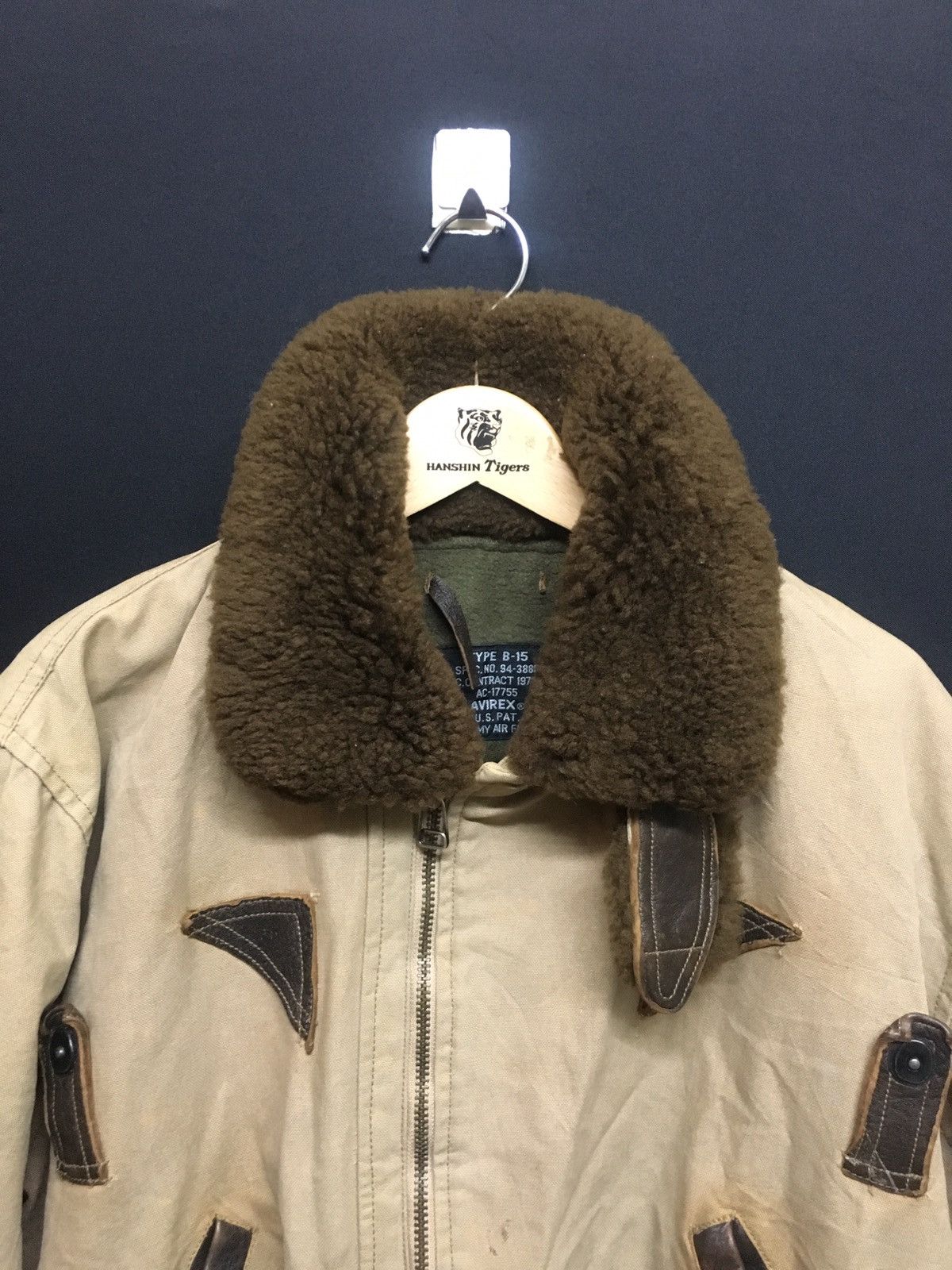 Avirex × Vintage Vintage Avirex B 15 Sherpa flight jacket Size US XXL / EU 58 / 5 - 7 Thumbnail