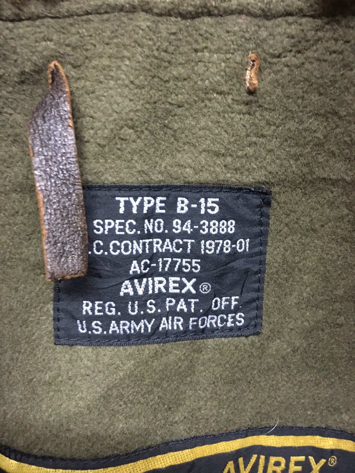 Avirex × Vintage Vintage Avirex B 15 Sherpa flight jacket Size US XXL / EU 58 / 5 - 10 Thumbnail