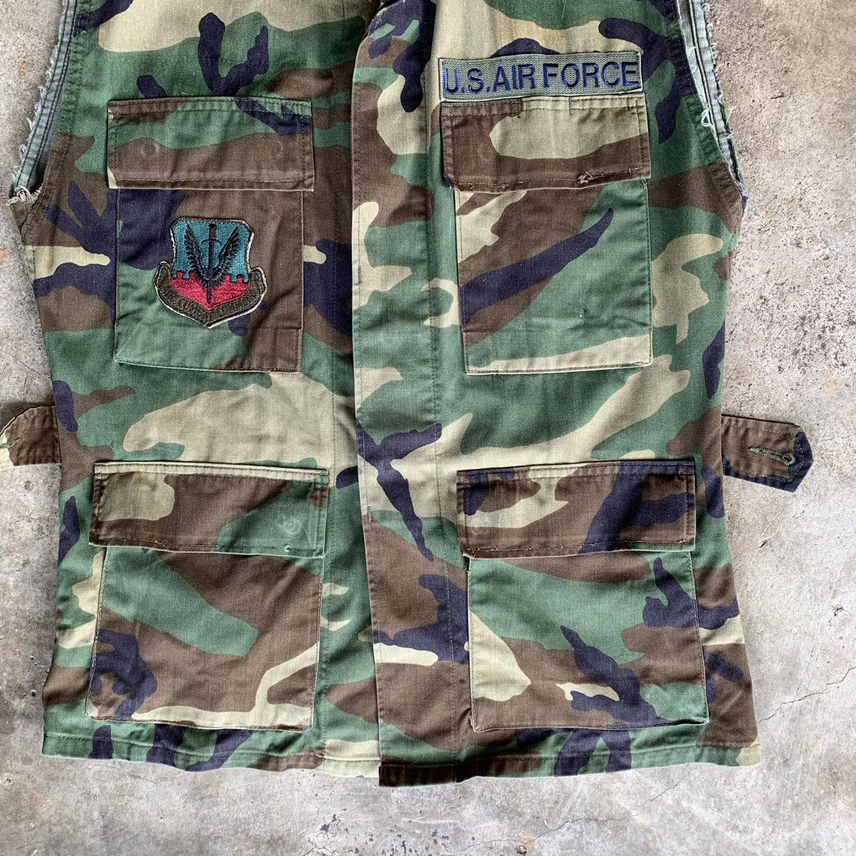 Vintage Tank top’s sleeveless U.S.Air Force air combat command Size US S / EU 44-46 / 1 - 9 Thumbnail
