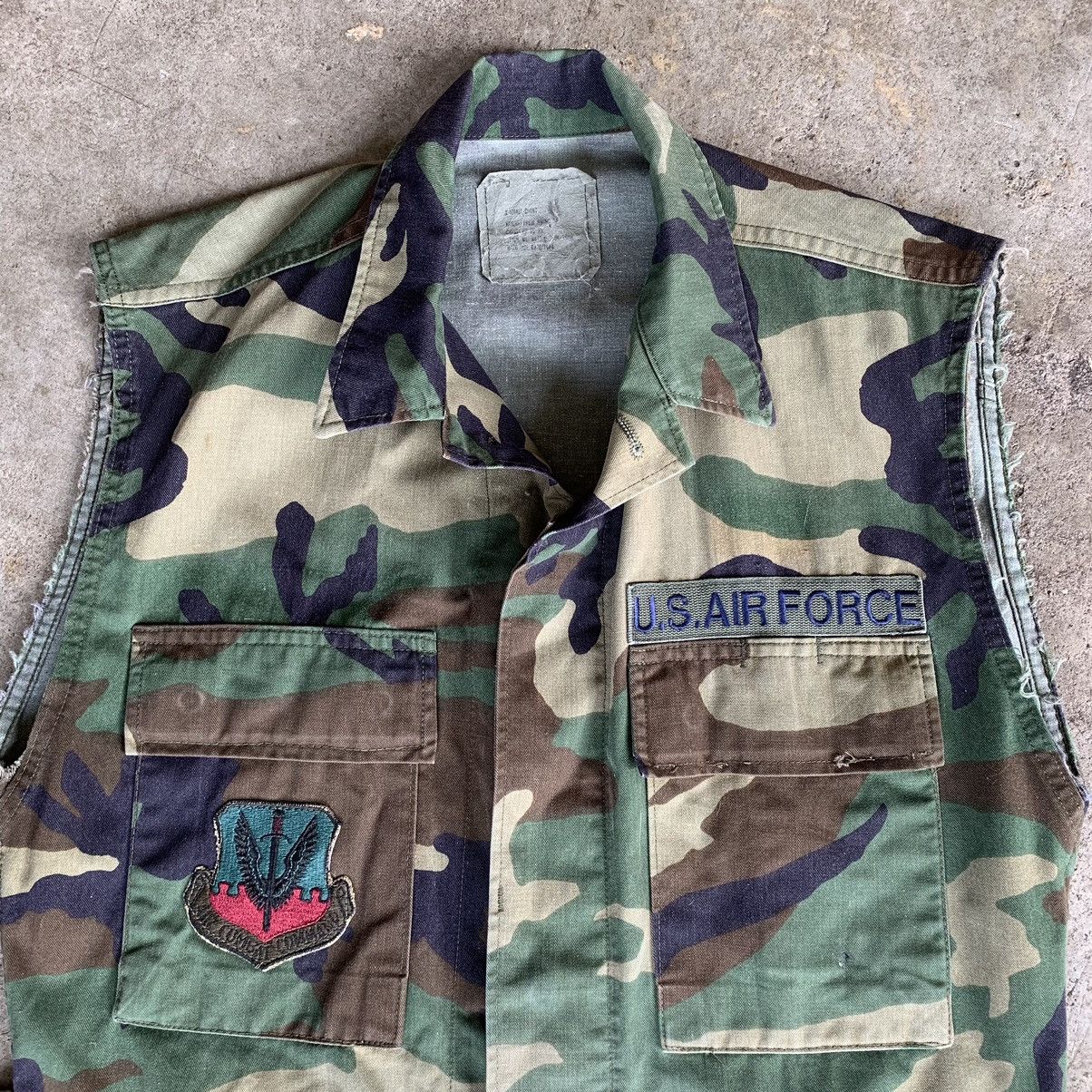 Vintage Tank top’s sleeveless U.S.Air Force air combat command Size US S / EU 44-46 / 1 - 8 Thumbnail