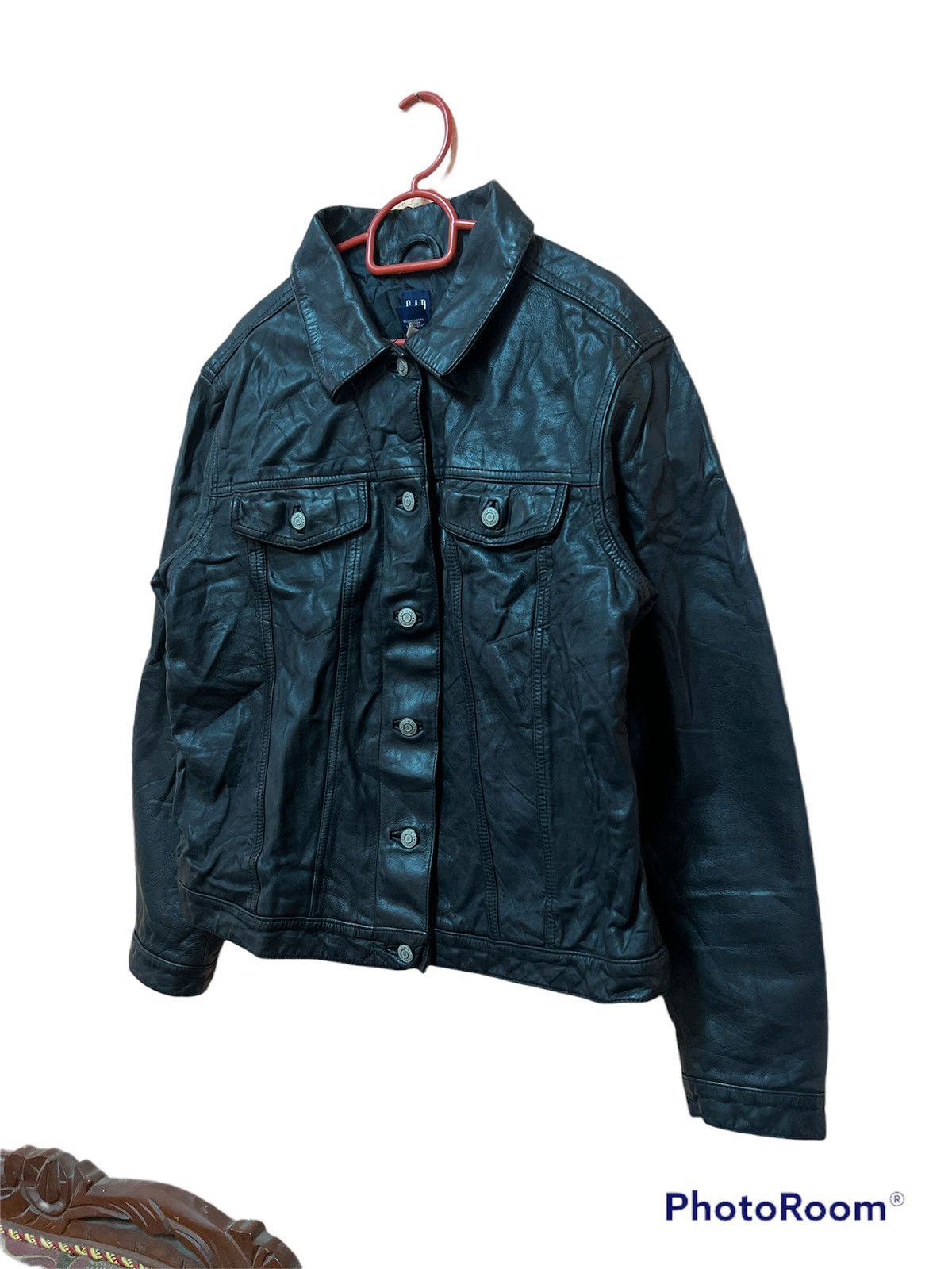 Other Japanese Brand Gap Biker Leather Jacket Size US M / EU 48-50 / 2 - 2 Thumbnail