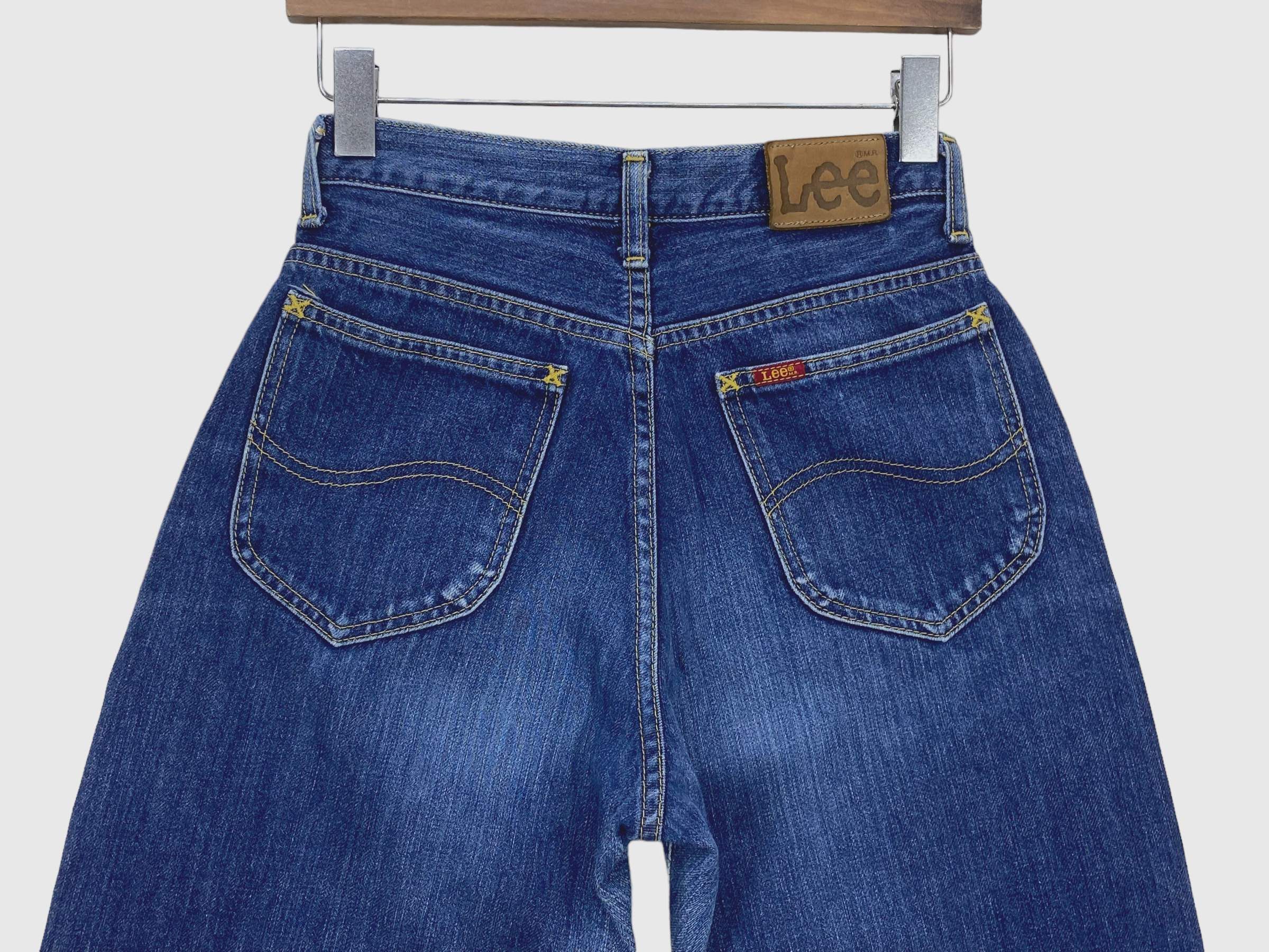 Other ART x Lee Jeans 90s High Waisted Vintage Denim Riders Size 25" / US 0 / IT 36 - 7 Thumbnail