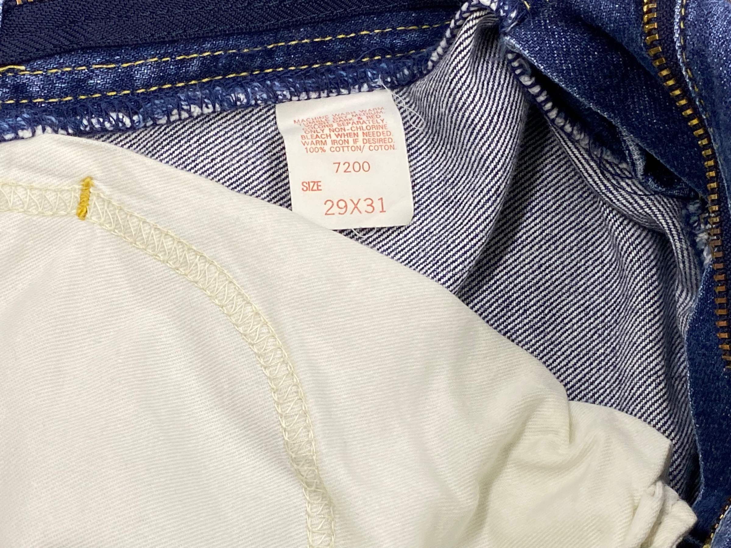 Other ART x Lee Jeans 90s High Waisted Vintage Denim Riders Size 25" / US 0 / IT 36 - 12 Thumbnail