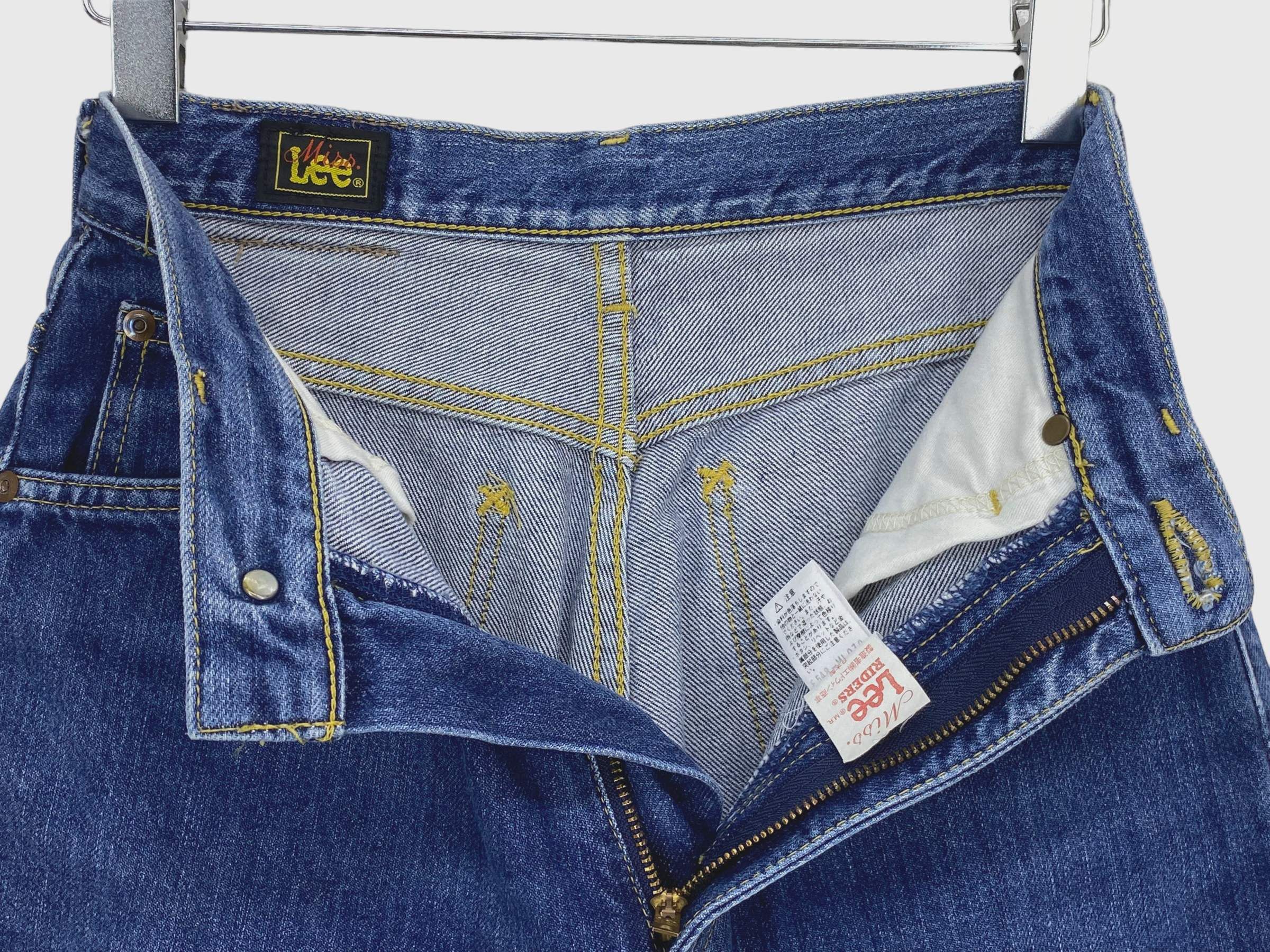 Other ART x Lee Jeans 90s High Waisted Vintage Denim Riders Size 25" / US 0 / IT 36 - 4 Thumbnail