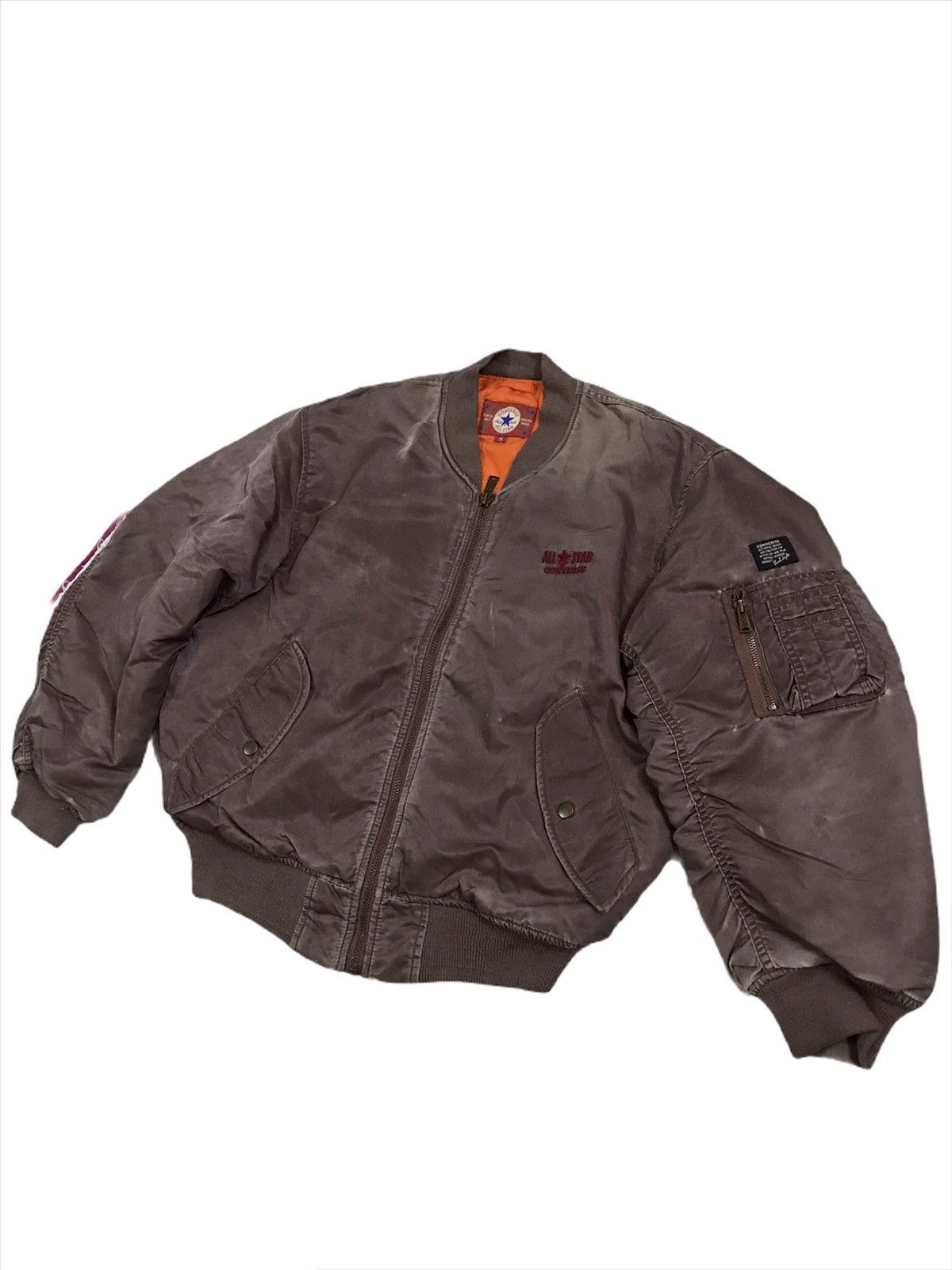Converse Vintage Converse Chuck Taylor Ma 1 Bomber Jacket Size US S / EU 44-46 / 1 - 2 Thumbnail