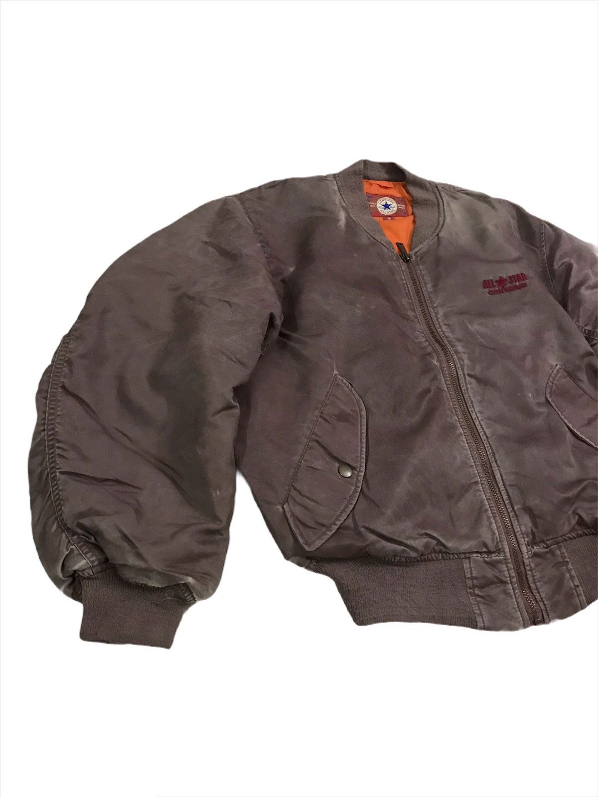 Converse Vintage Converse Chuck Taylor Ma 1 Bomber Jacket Size US S / EU 44-46 / 1 - 3 Thumbnail