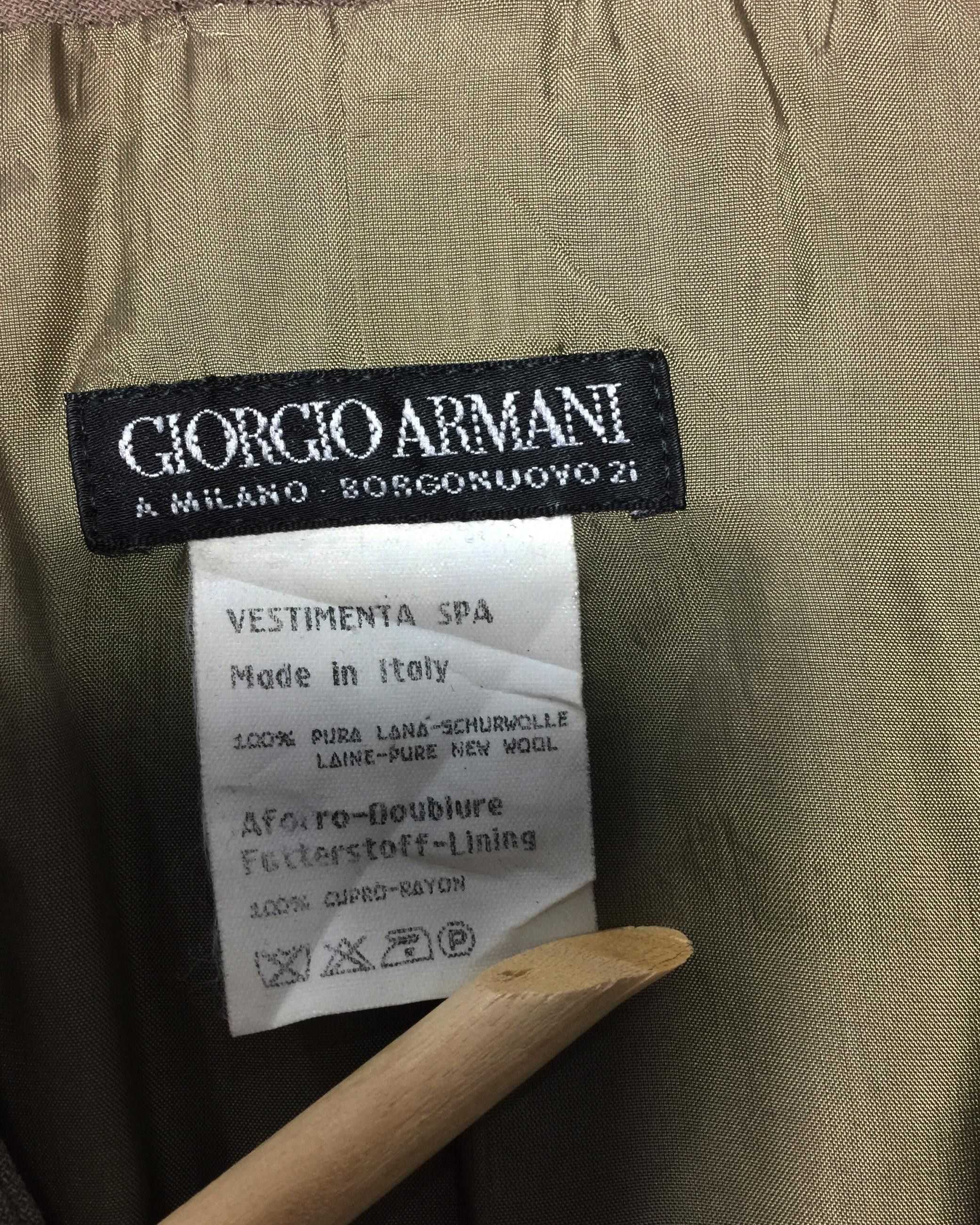 Giorgio Armani Vintage Giorgio Armani Blazer Coat / Made in Italy / Casual Size US S / EU 44-46 / 1 - 8 Thumbnail