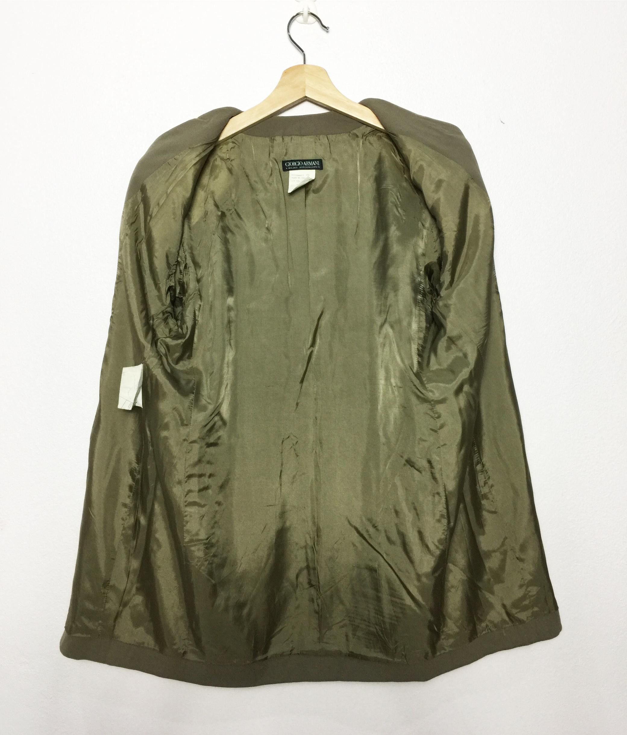 Giorgio Armani Vintage Giorgio Armani Blazer Coat / Made in Italy / Casual Size US S / EU 44-46 / 1 - 7 Thumbnail