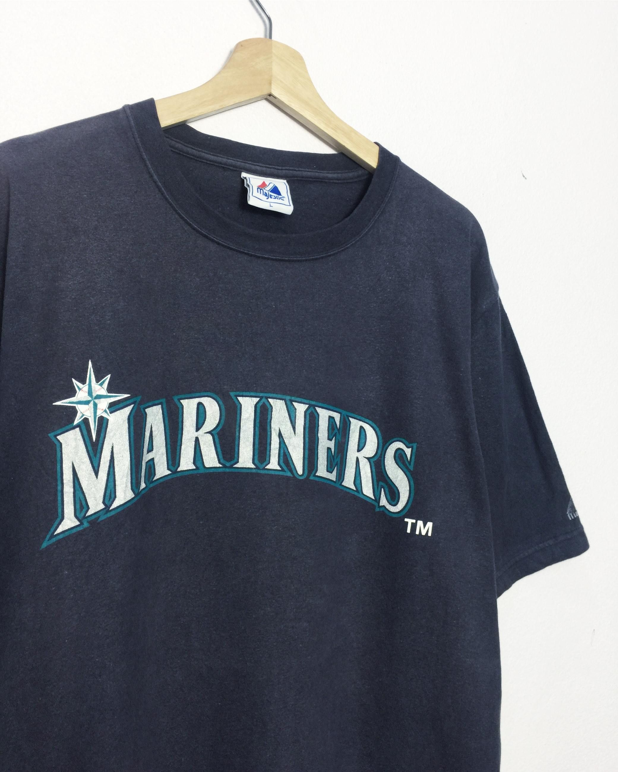 MLB Rare Vintage MLB Seattle Mariners Ichiro Tees Size US L / EU 52-54 / 3 - 3 Thumbnail