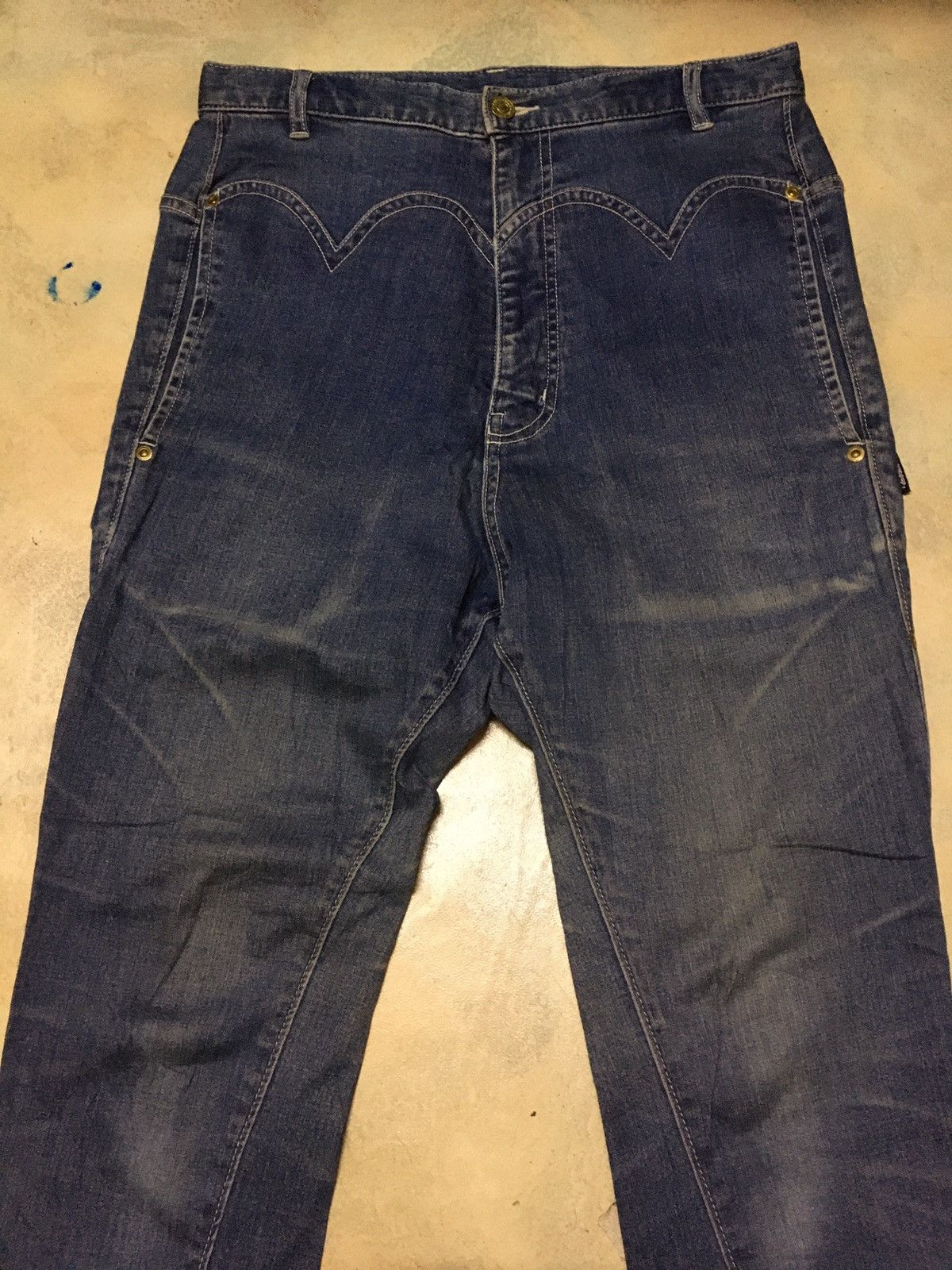 mercibeaucoup Mercibeaucoup by Issey Miyake Rare Design Denim Jeans Size US 30 / EU 46 - 3 Thumbnail