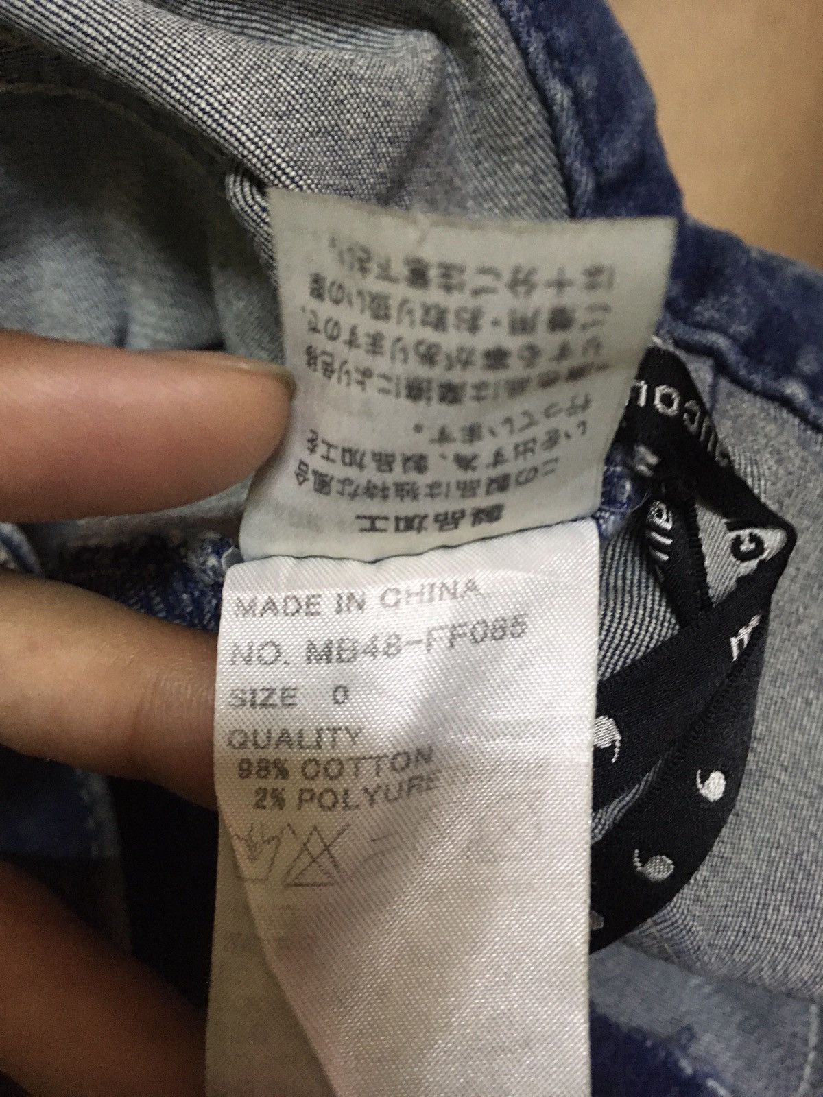 mercibeaucoup Mercibeaucoup by Issey Miyake Rare Design Denim Jeans Size US 30 / EU 46 - 10 Thumbnail