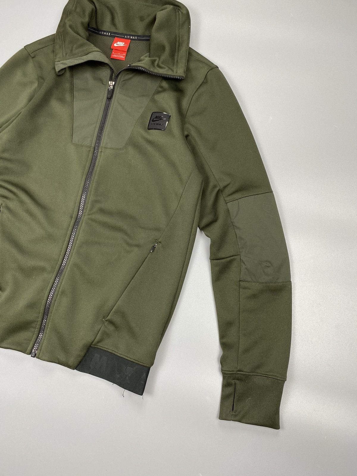 Nike air max jacket green best sale