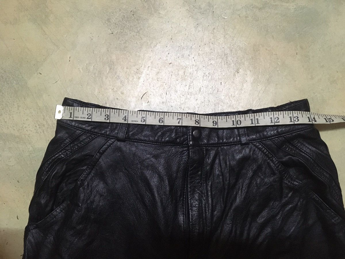 Japanese Brand Japanese Brand Real Leather Baggy Pants Size US 28 / EU 44 - 9 Thumbnail