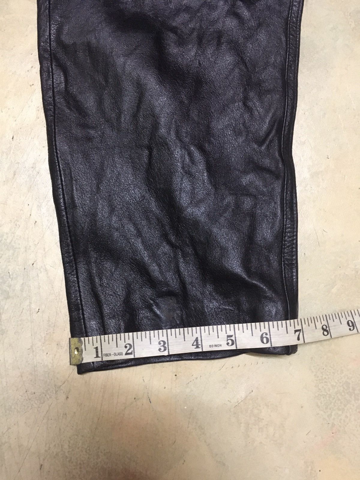 Japanese Brand Japanese Brand Real Leather Baggy Pants Size US 28 / EU 44 - 13 Thumbnail