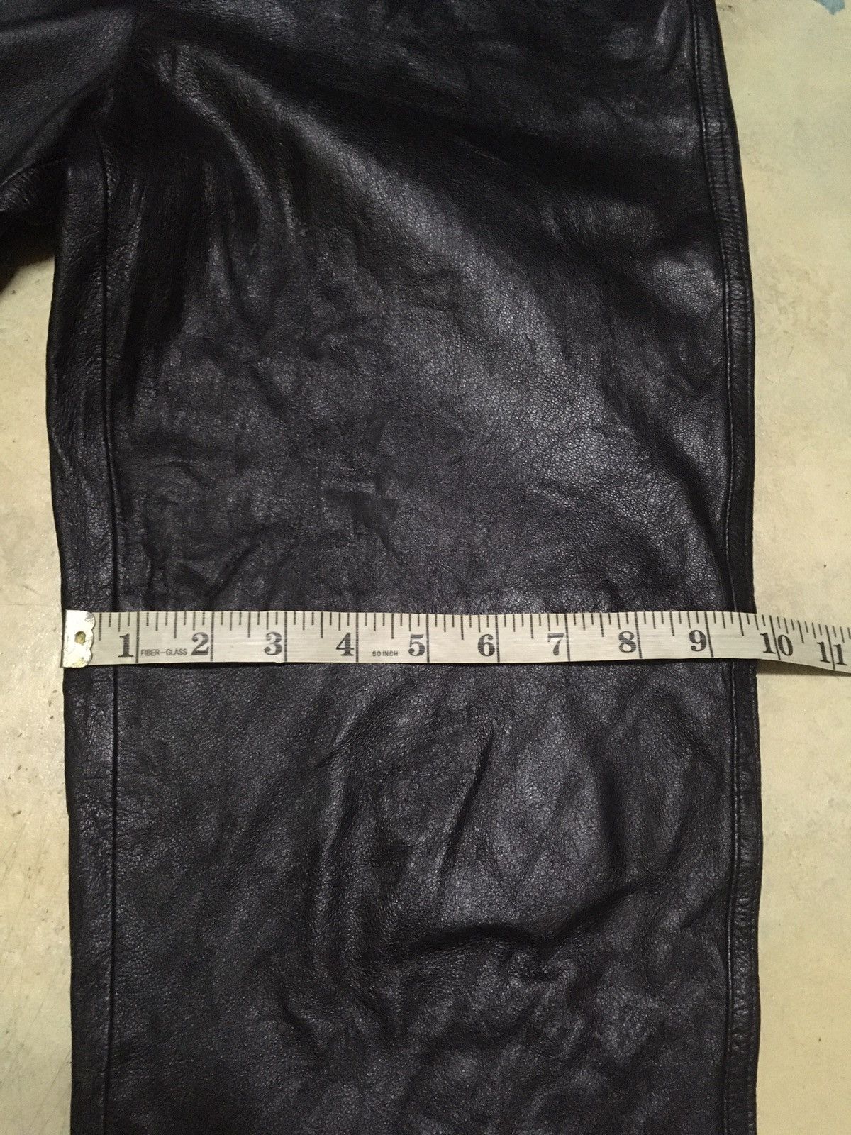 Japanese Brand Japanese Brand Real Leather Baggy Pants Size US 28 / EU 44 - 12 Thumbnail