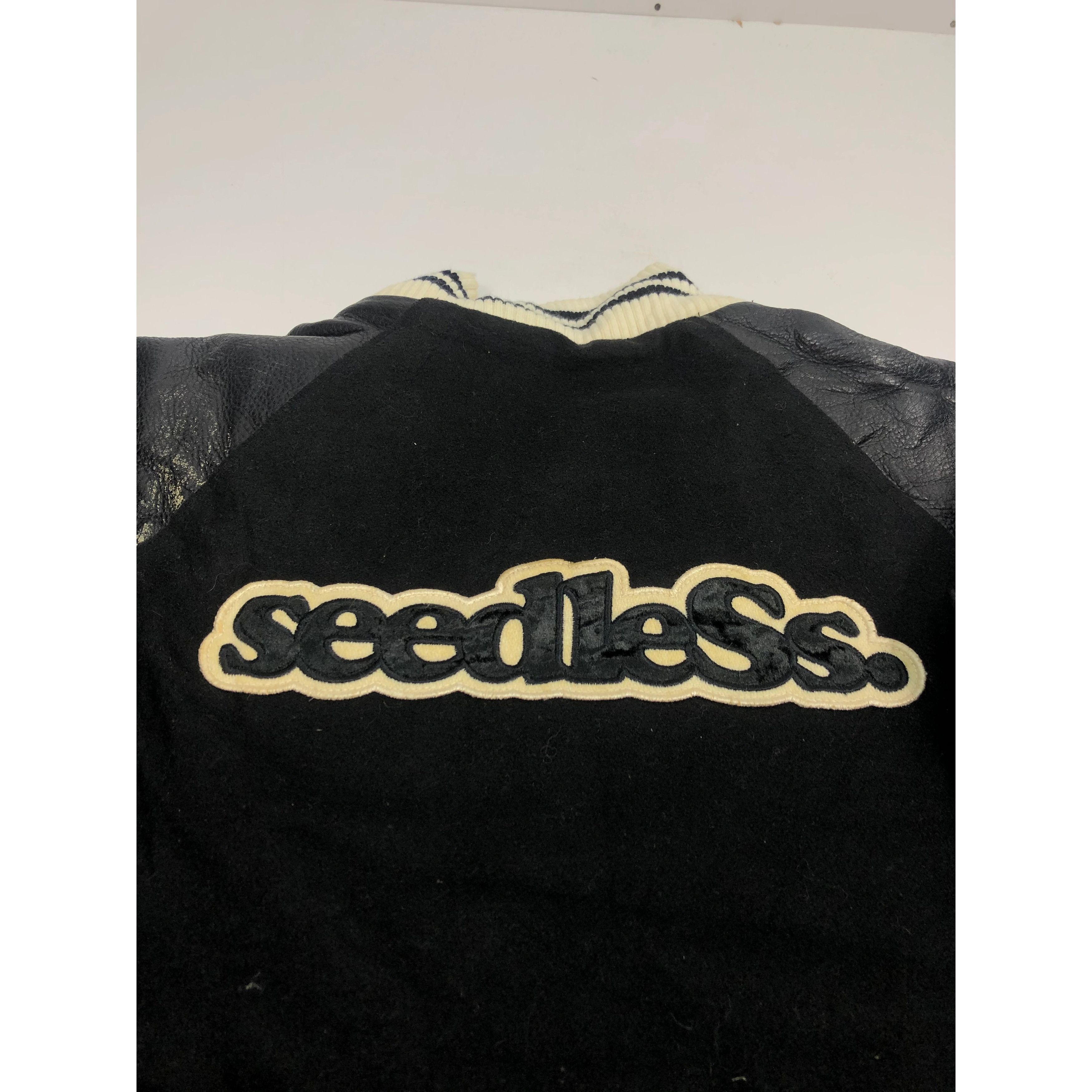 Japanese Brand Vintage Japanese Brand Varsity Leather Embroidered V0052 Size US L / EU 52-54 / 3 - 6 Thumbnail