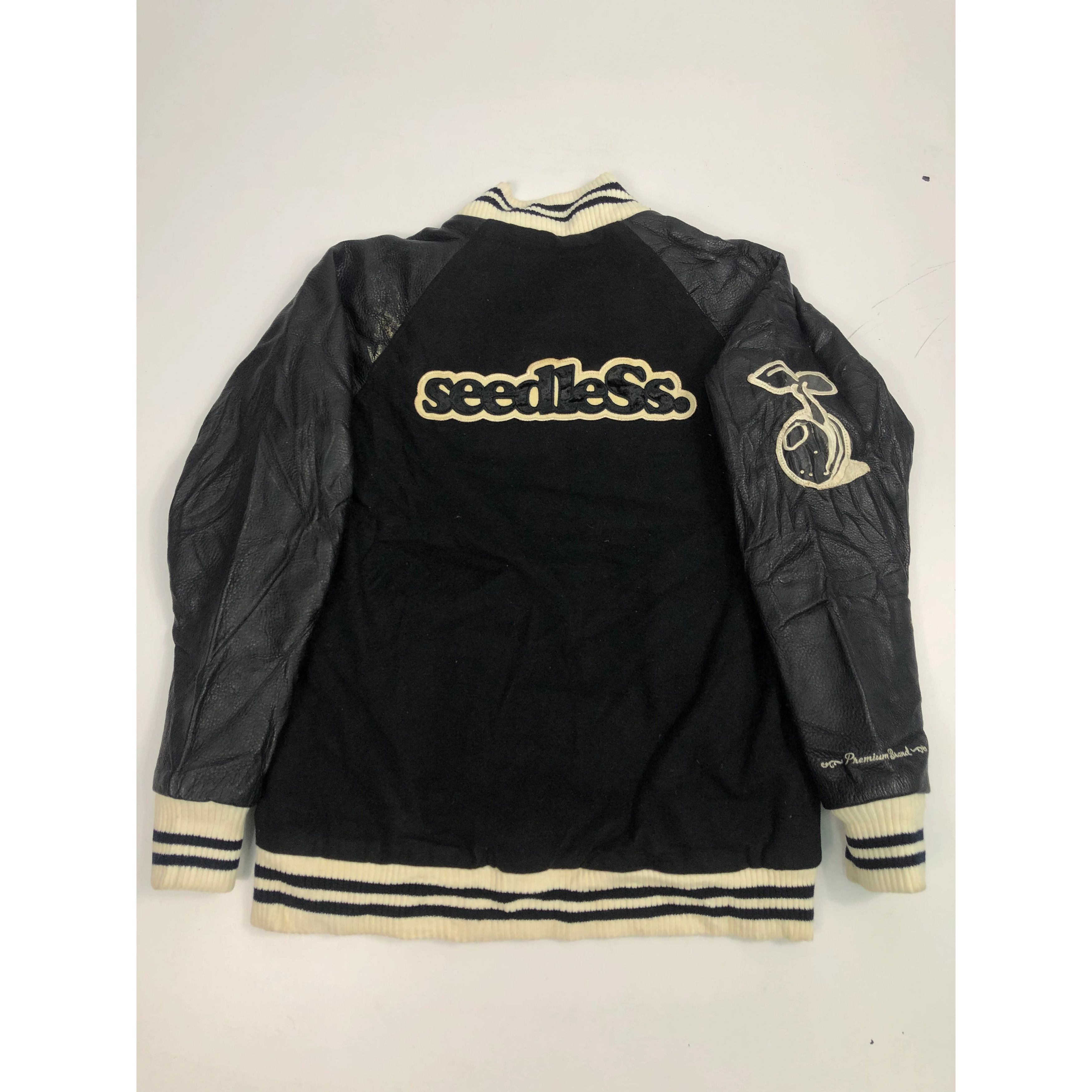 Japanese Brand Vintage Japanese Brand Varsity Leather Embroidered V0052 Size US L / EU 52-54 / 3 - 2 Thumbnail