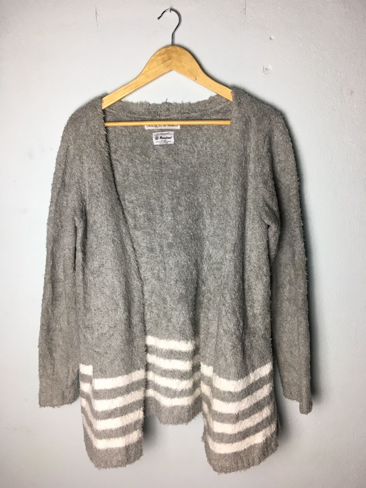 Japanese Brand × Seditionaries Cardigan by Yonetomi Knit Fleece Mohair Japan Made Size US M / EU 48-50 / 2 - 2 Thumbnail