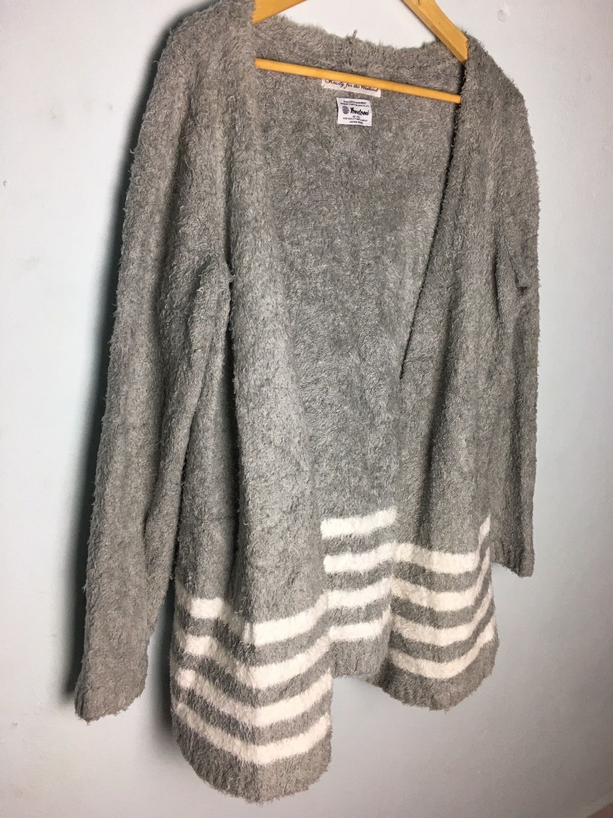 Japanese Brand × Seditionaries Cardigan by Yonetomi Knit Fleece Mohair Japan Made Size US M / EU 48-50 / 2 - 4 Thumbnail
