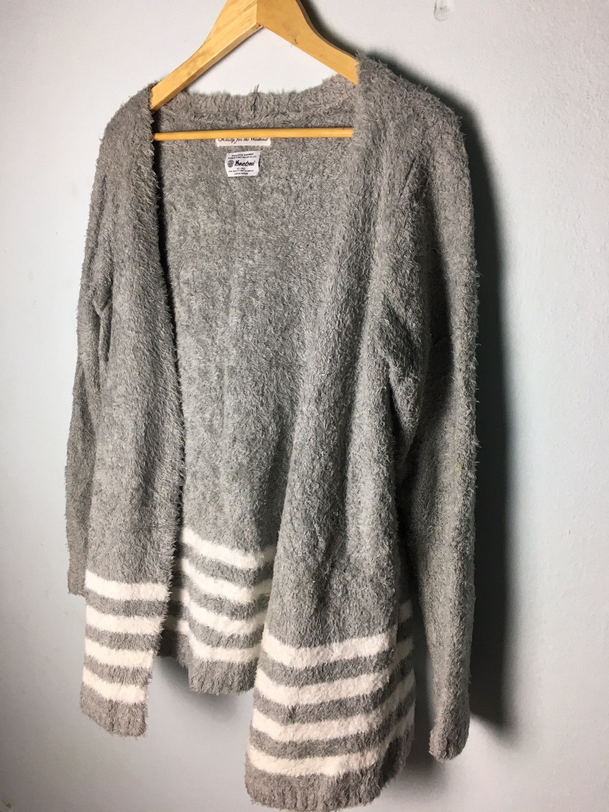 Japanese Brand × Seditionaries Cardigan by Yonetomi Knit Fleece Mohair Japan Made Size US M / EU 48-50 / 2 - 3 Thumbnail