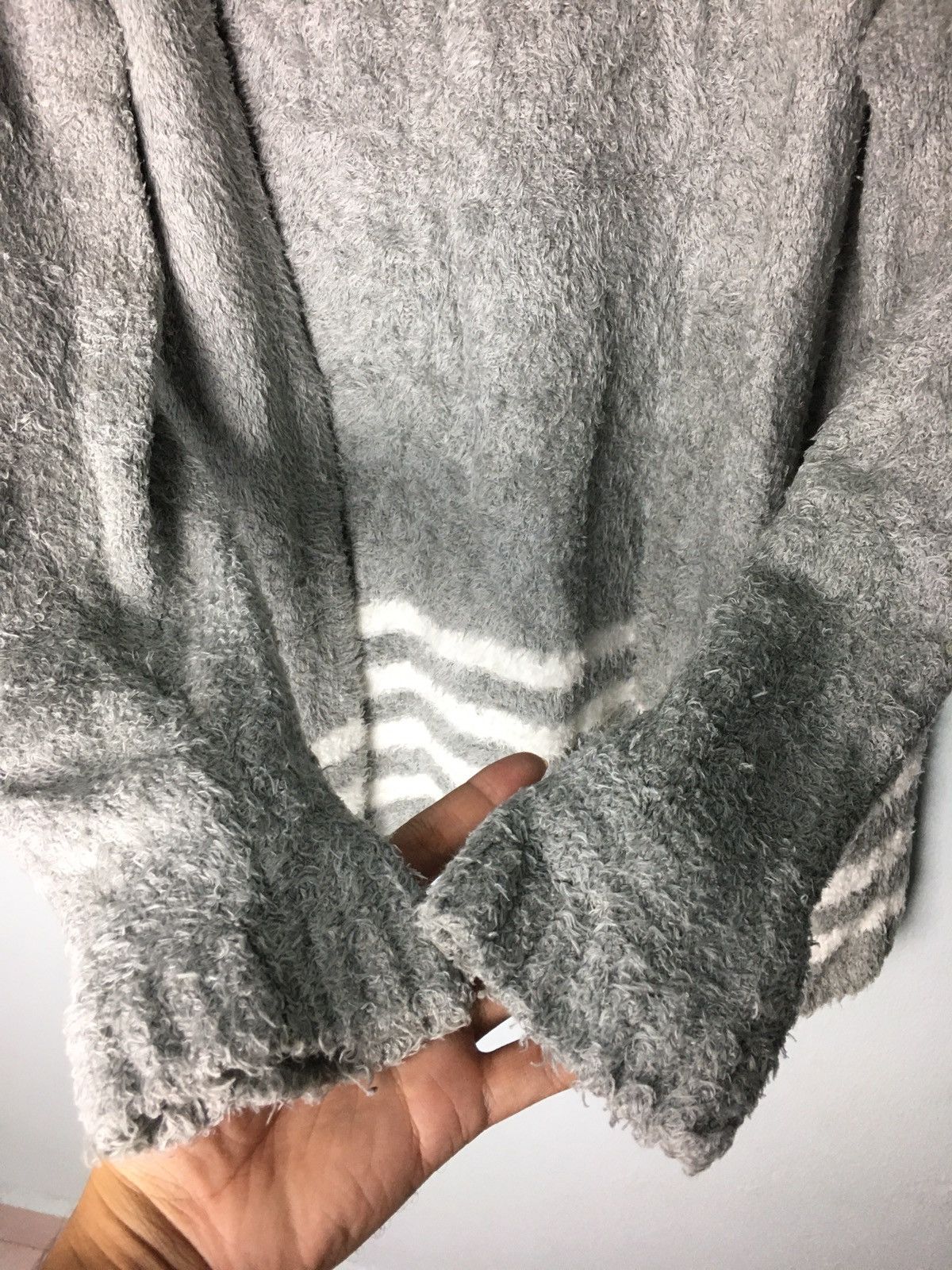 Japanese Brand × Seditionaries Cardigan by Yonetomi Knit Fleece Mohair Japan Made Size US M / EU 48-50 / 2 - 6 Thumbnail