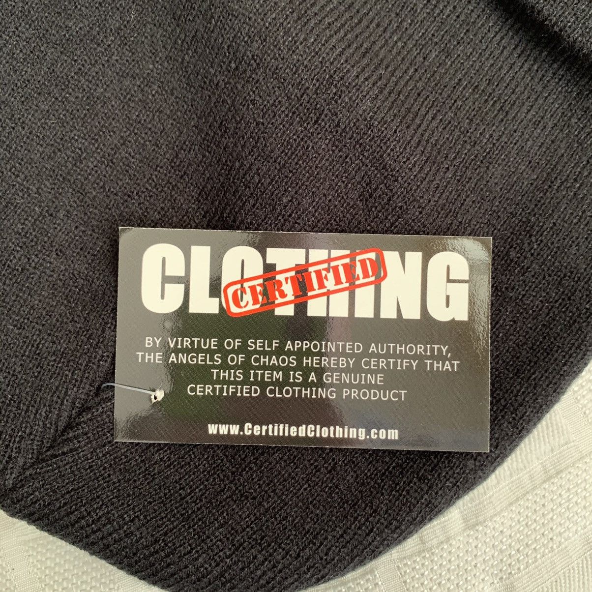 Other NWT Deadstock Certified Asshole Black Stocking Cap Beanie Size ONE SIZE - 4 Thumbnail