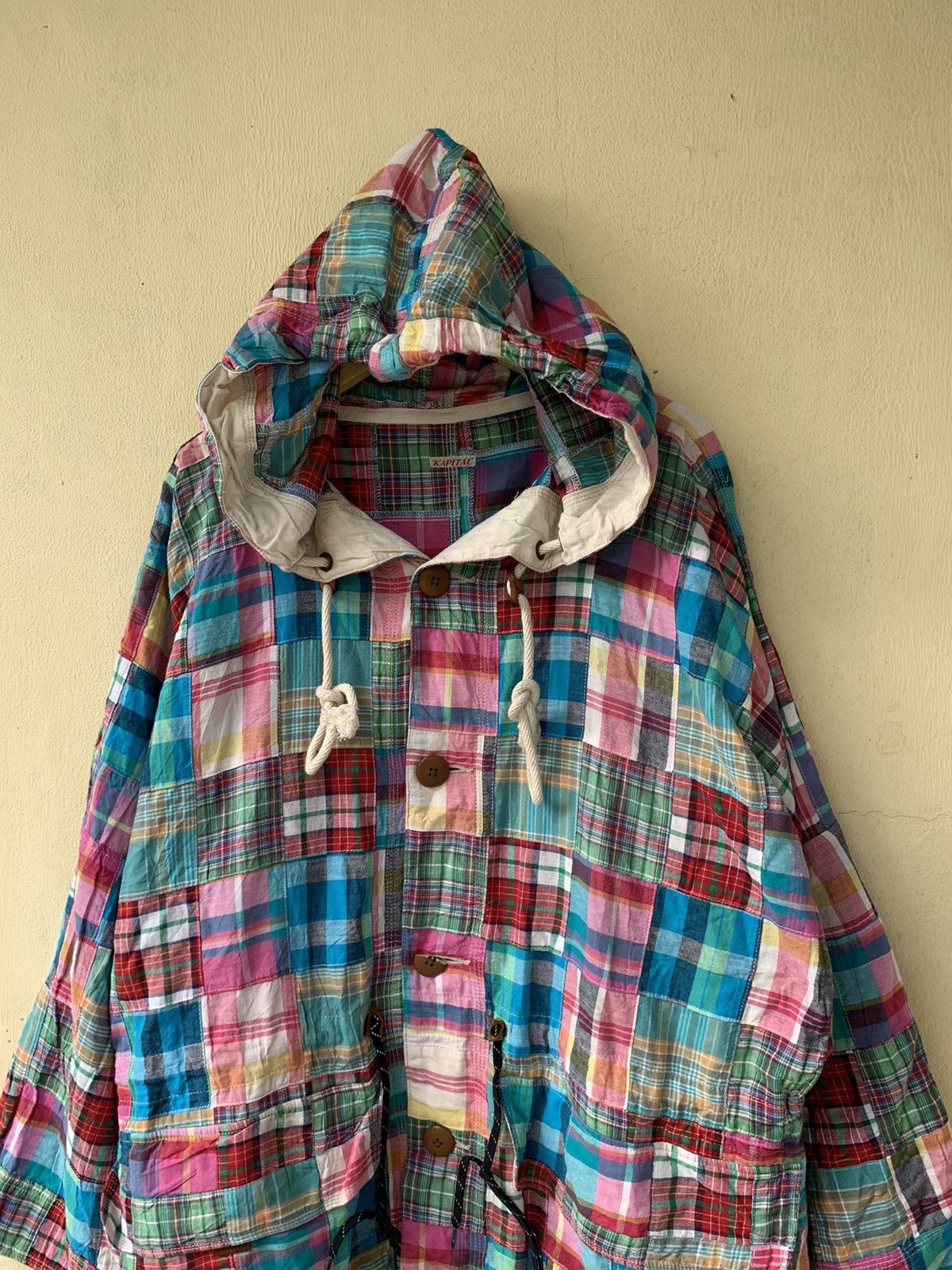 Japanese Brand Kapital Patchwork Parka Oversize Jacket Size US M / EU 48-50 / 2 - 2 Thumbnail
