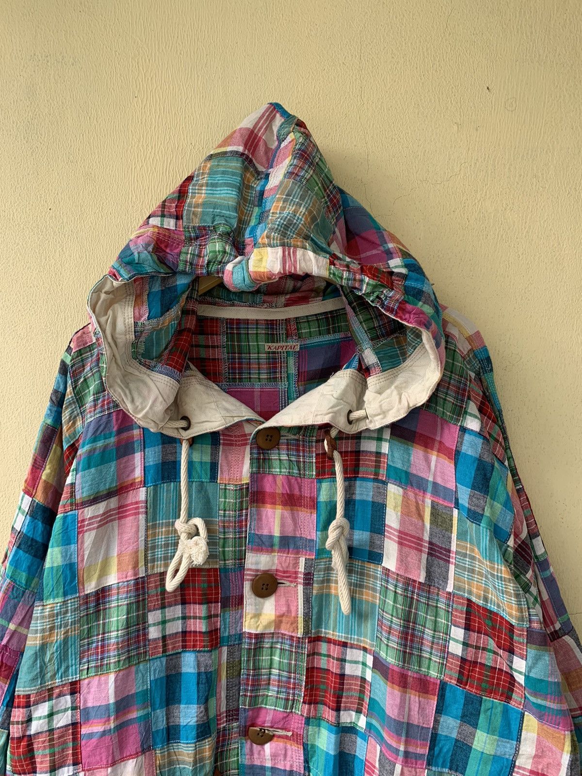 Japanese Brand Kapital Patchwork Parka Oversize Jacket Size US M / EU 48-50 / 2 - 3 Thumbnail