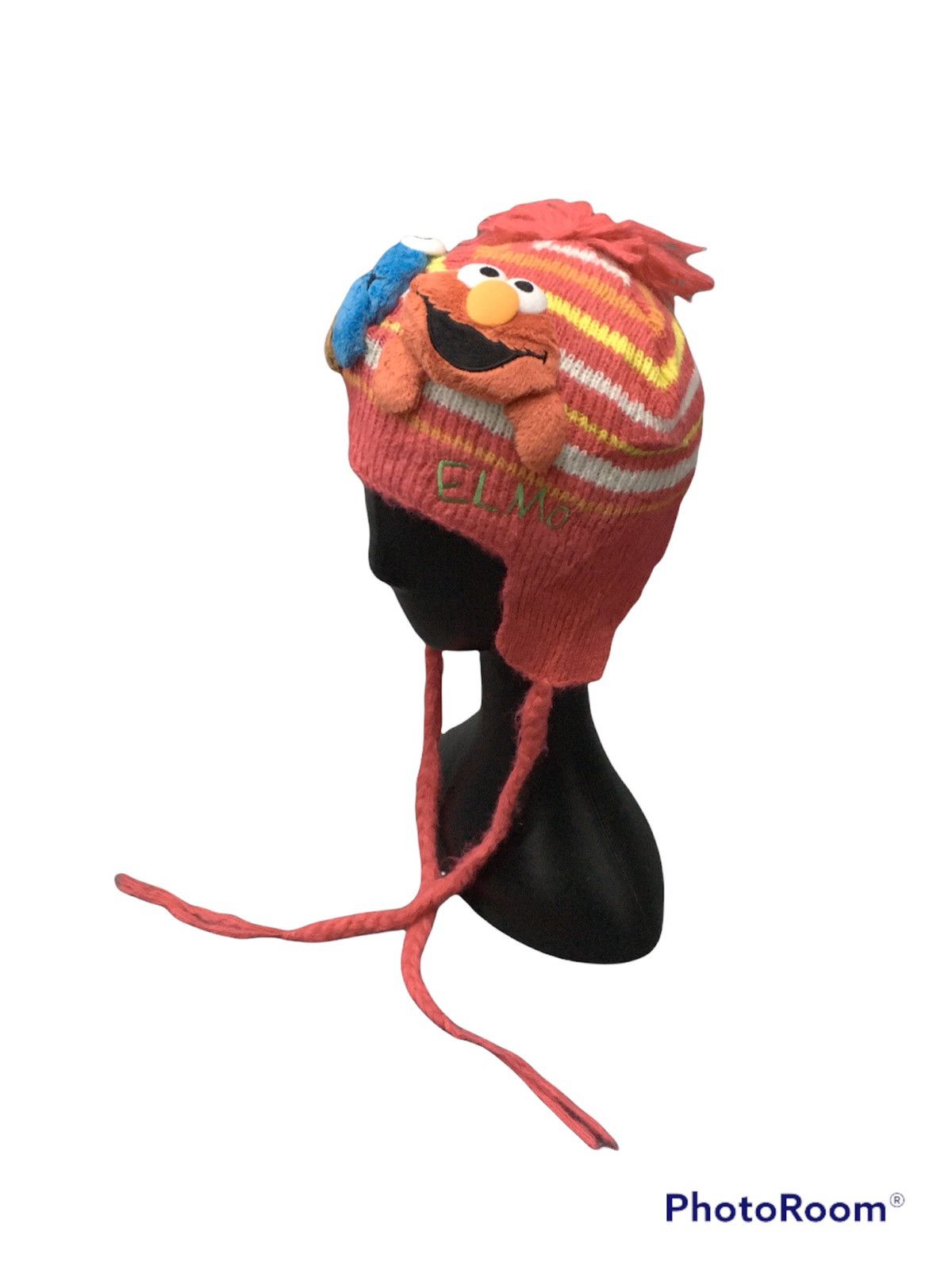 Cartoon Network × Vintage Universal Studio Elmo Earflat Beanie Hat Size ONE SIZE - 2 Thumbnail
