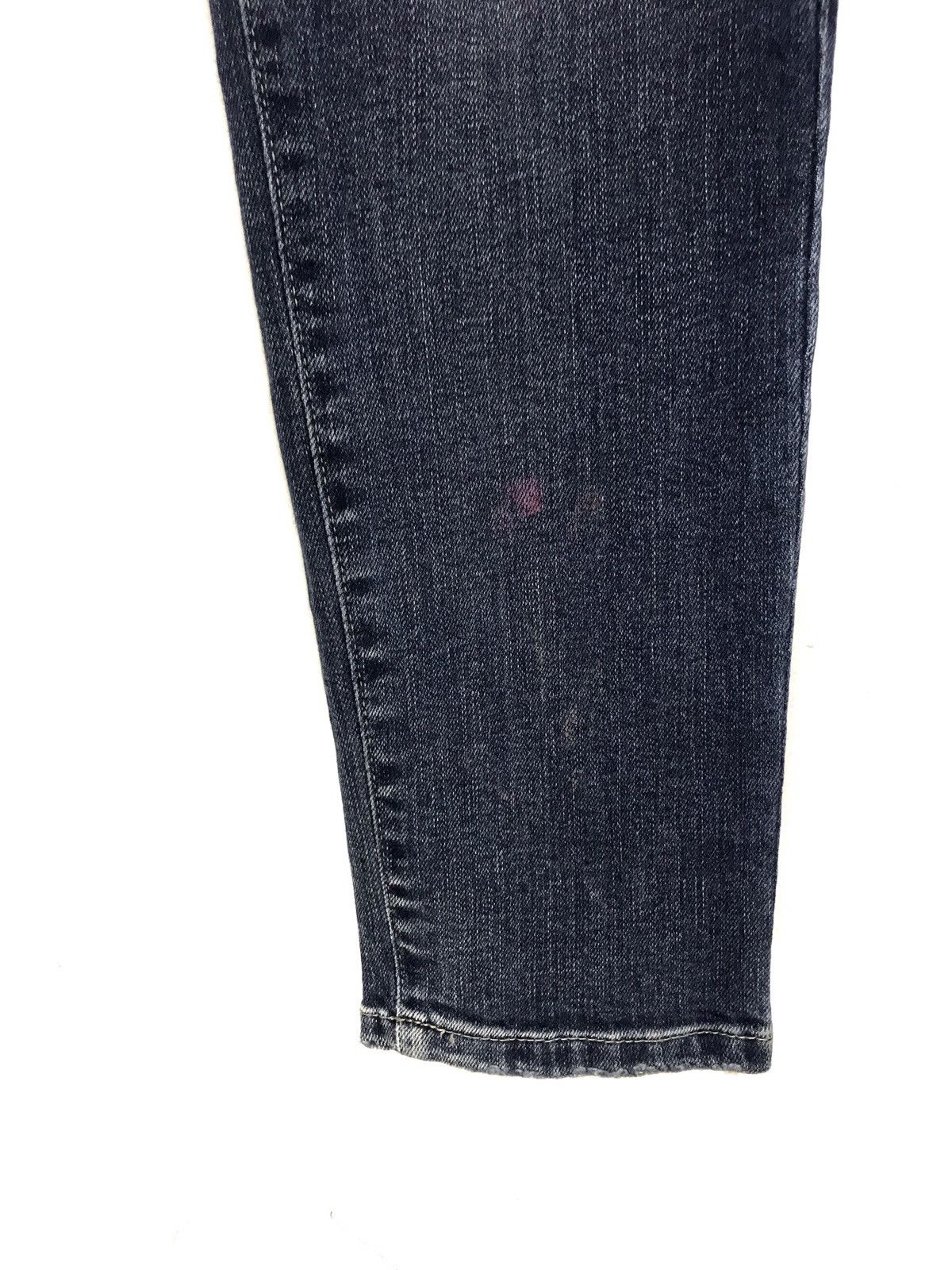 Other Made In Italy Maryley Painter Art Button Skinny Jeans Size 29" - 4 Thumbnail