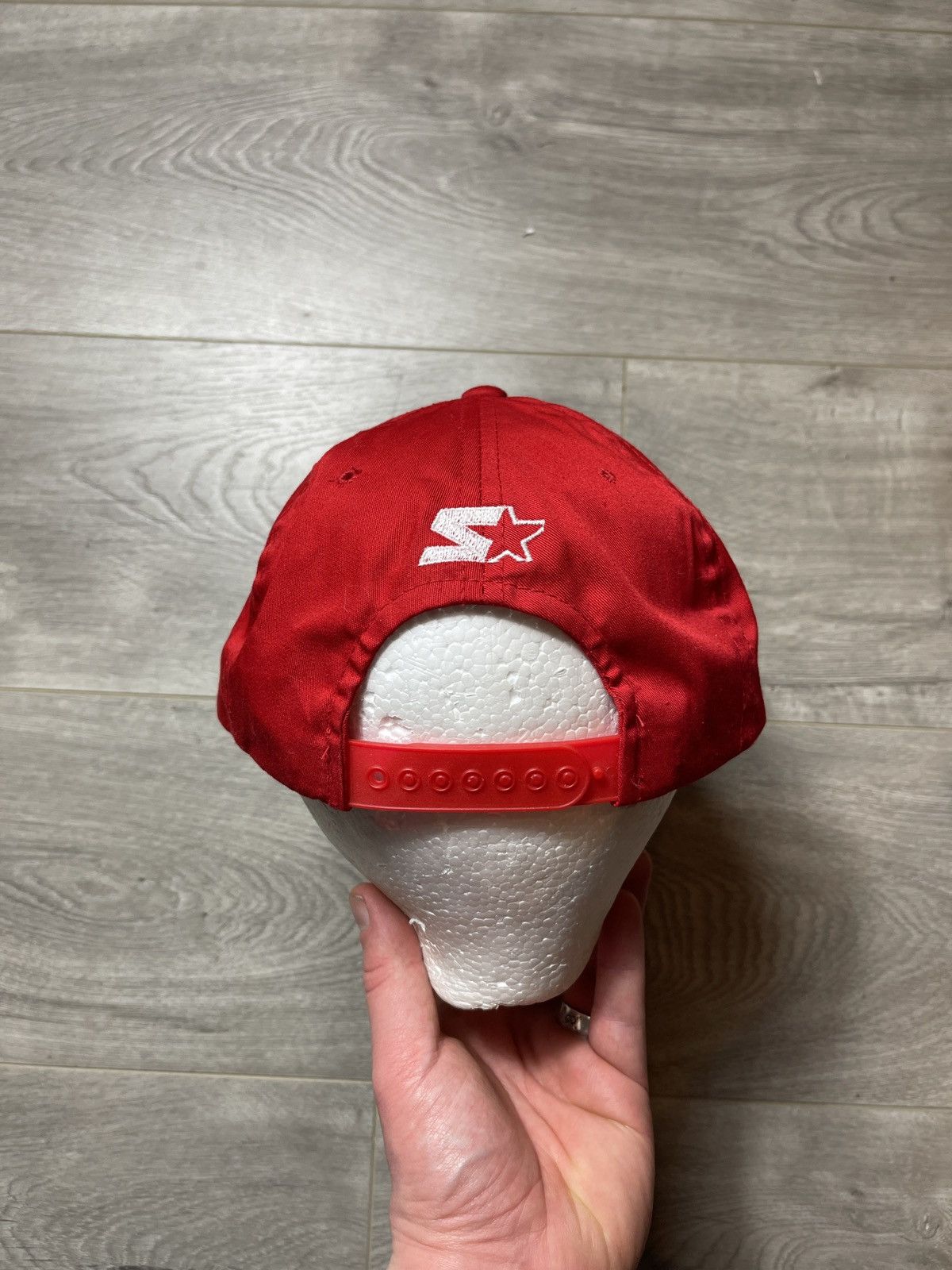 NHL × Starter × Vintage Vintage Washington Capitals Arch Starter Snapback Hockey Hat Size ONE SIZE - 5 Thumbnail