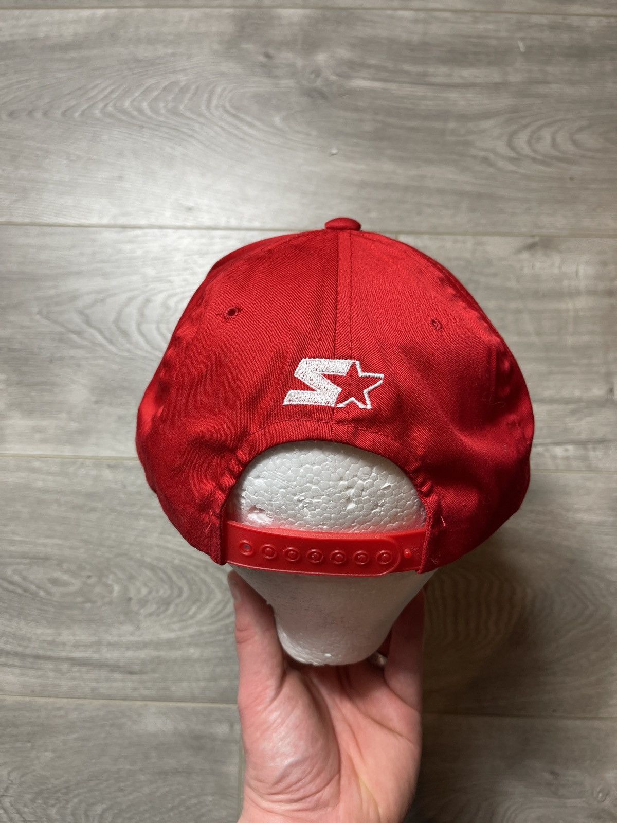 NHL × Starter × Vintage Vintage Washington Capitals Arch Starter Snapback Hockey Hat Size ONE SIZE - 6 Thumbnail