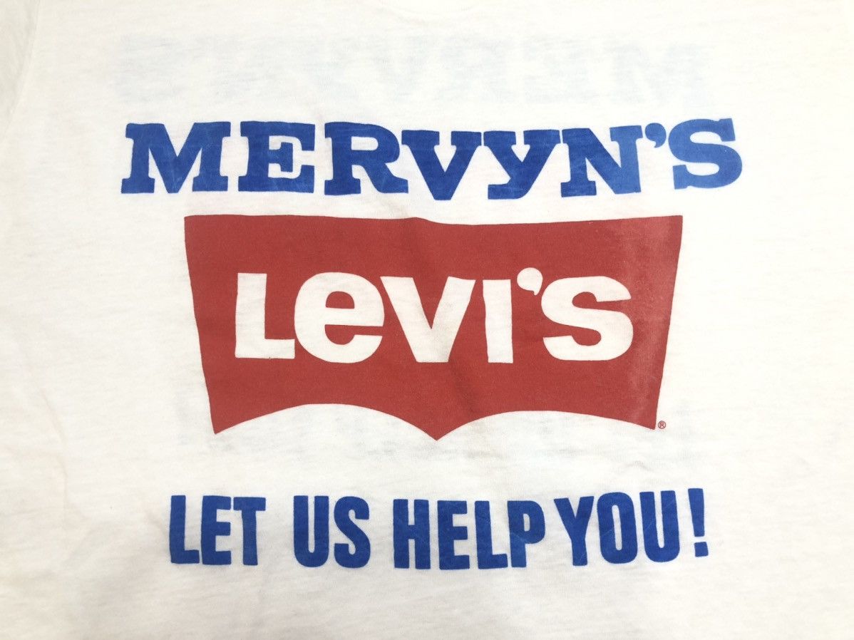 Levi's × Vintage Vintage 80s Levis Tee Size US L / EU 52-54 / 3 - 2 Thumbnail