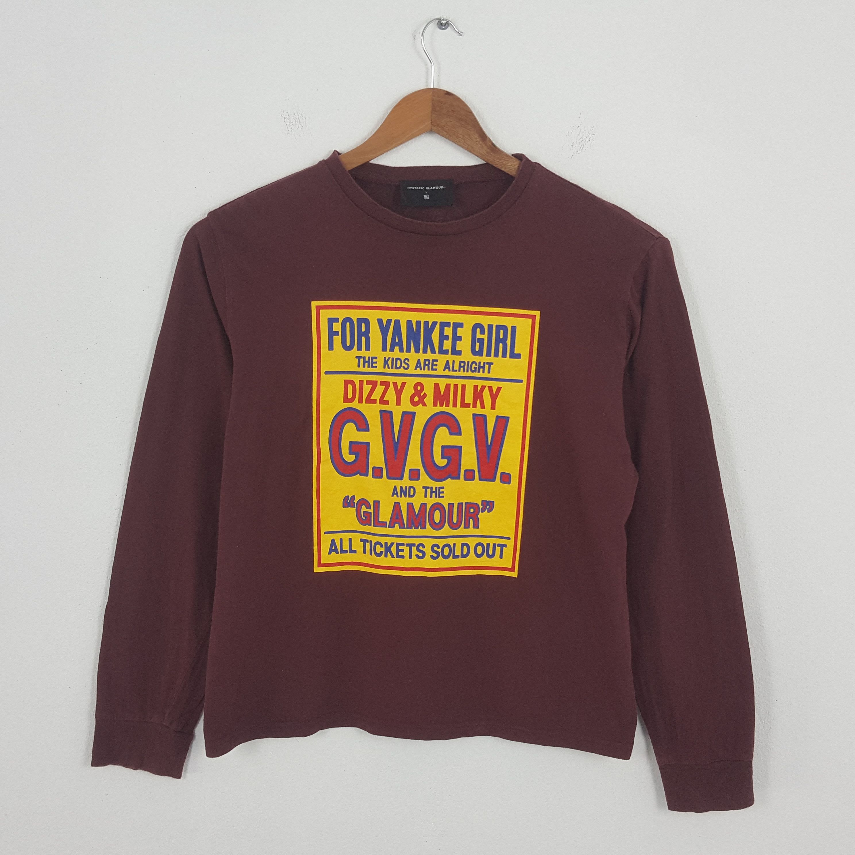 Hysteric Glamour × Japanese Brand × Vintage Vintage Hysteric Glamour Japanese Brand X G.V.G.V T-Shirt Size US XL / EU 56 / 4 - 1 Thumbnail