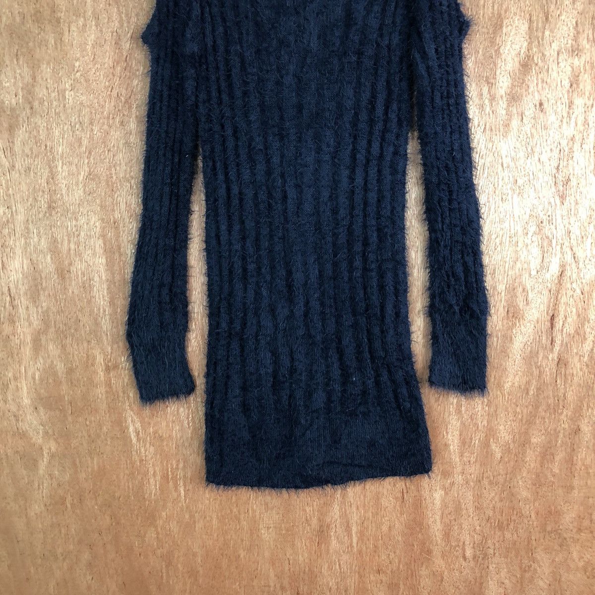 Homespun Knitwear × Japanese Brand Cecil Mcbee Long Shag Shaggy Fur Mohair Knitwear #6657 Size M / US 6-8 / IT 42-44 - 13 Thumbnail