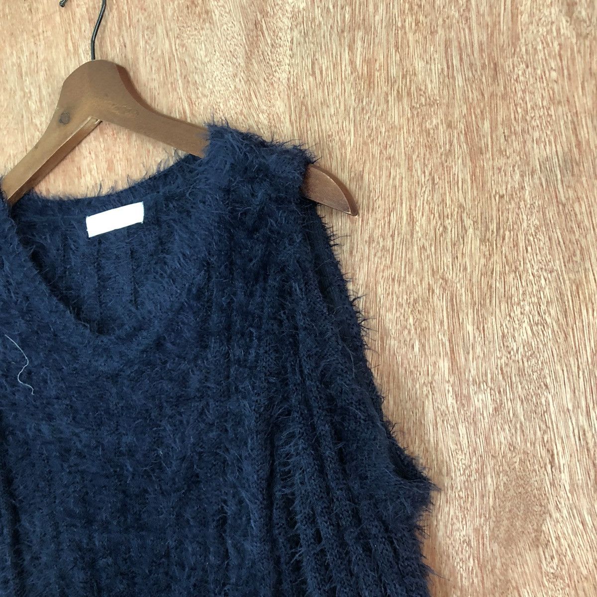 Homespun Knitwear × Japanese Brand Cecil Mcbee Long Shag Shaggy Fur Mohair Knitwear #6657 Size M / US 6-8 / IT 42-44 - 9 Thumbnail