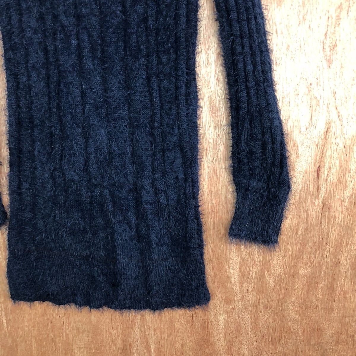 Homespun Knitwear × Japanese Brand Cecil Mcbee Long Shag Shaggy Fur Mohair Knitwear #6657 Size M / US 6-8 / IT 42-44 - 5 Thumbnail